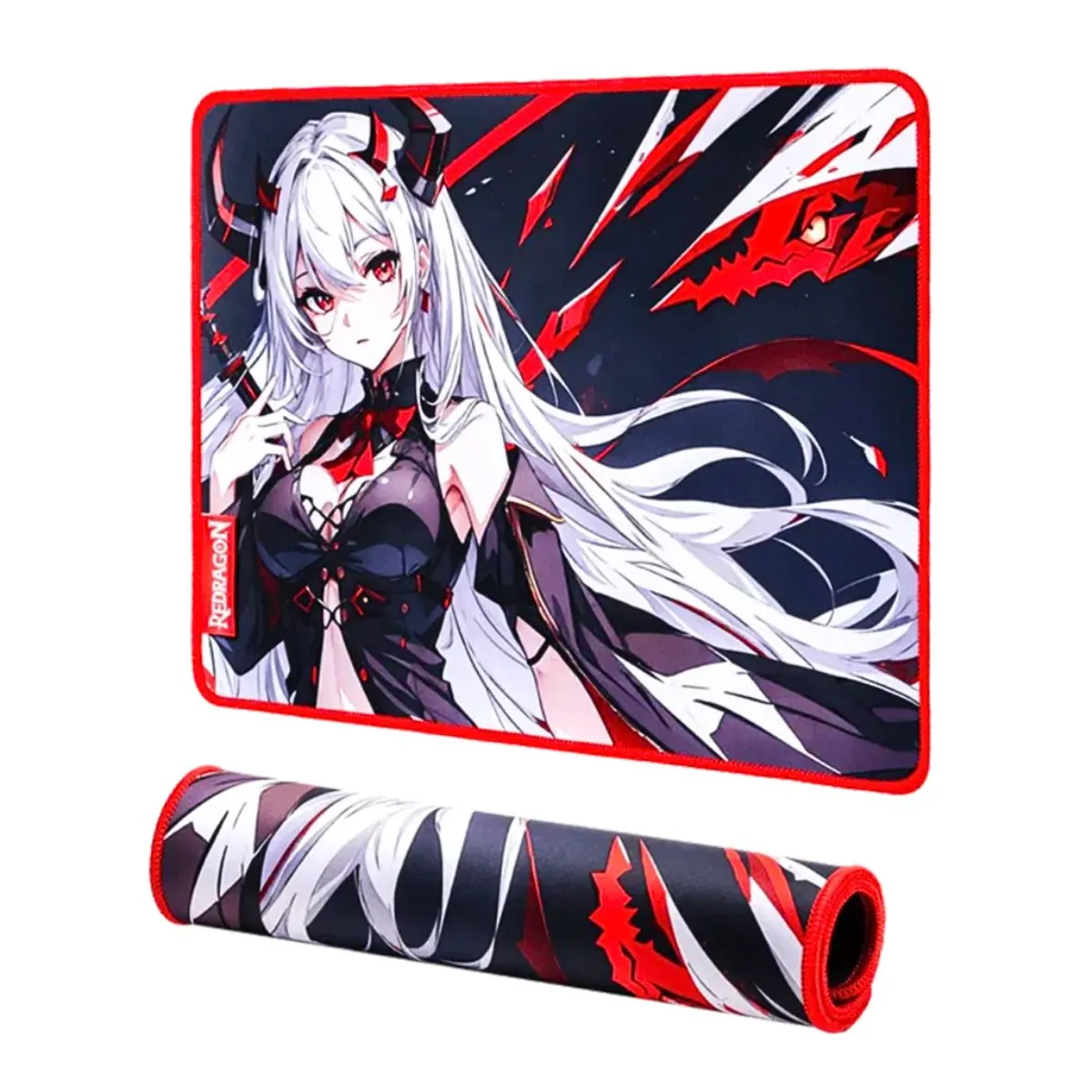 MOUSEPAD GAMER REDRAGON AK S DISEÑO ANIME 33 X 26 CM ANTIDESLIZANTE IMPERMEABLE - 4