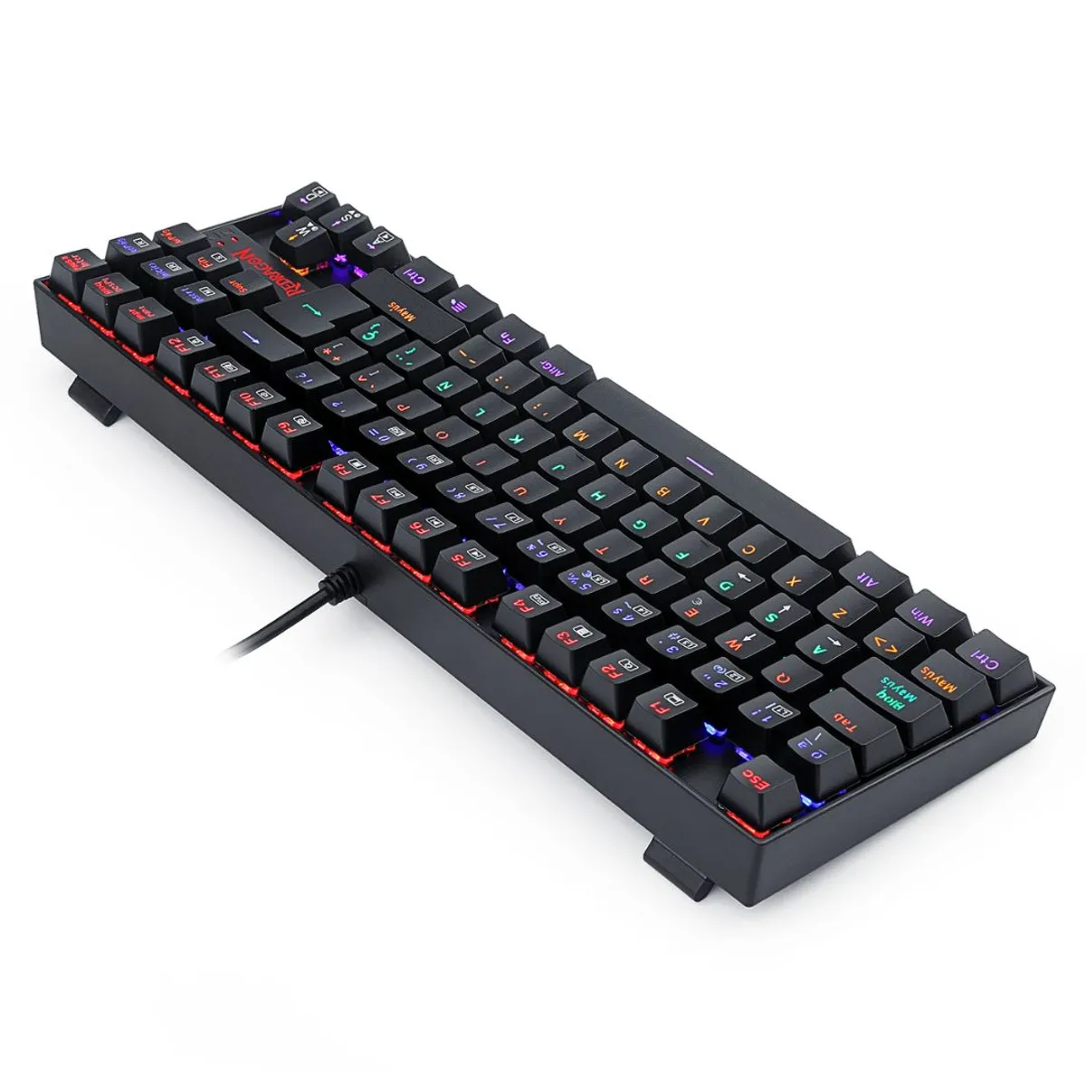 TECLADO MECÁNICO GAMER REDRAGON KUMARA K552 RAINBOW TKL ESPAÑOL CON ANTI-GHOSTING - 6