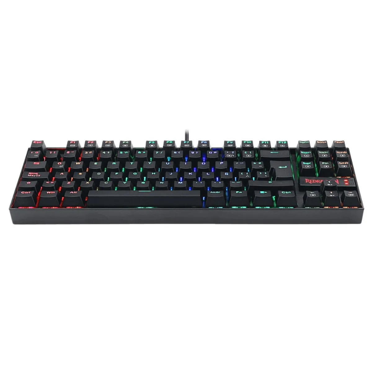 TECLADO MECÁNICO GAMER REDRAGON KUMARA K552RGB TKL ESPAÑOL CON RGB ANTI-GHOSTING - 2