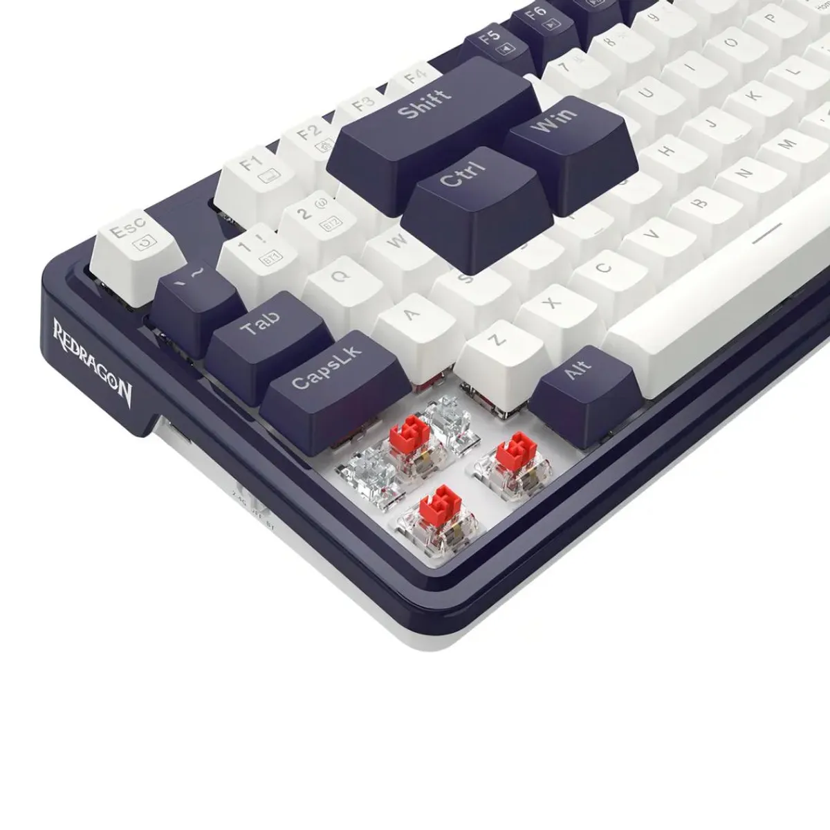 TECLADO MECÁNICO GAMER REDRAGON UCAL PRO K673 75% INALÁMBRICO BLUETOOTH RGB CON PERILLA - 7