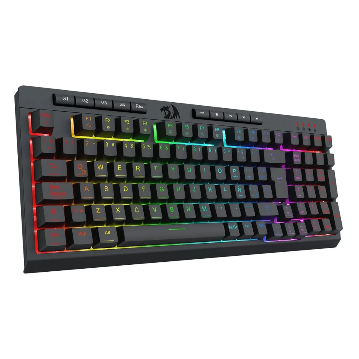 COMBO GAMER REDRAGON S147 4 EN 1 TECLADO MOUSE AUDÍFONOS Y MOUSEPAD RGB PARA PC - 5