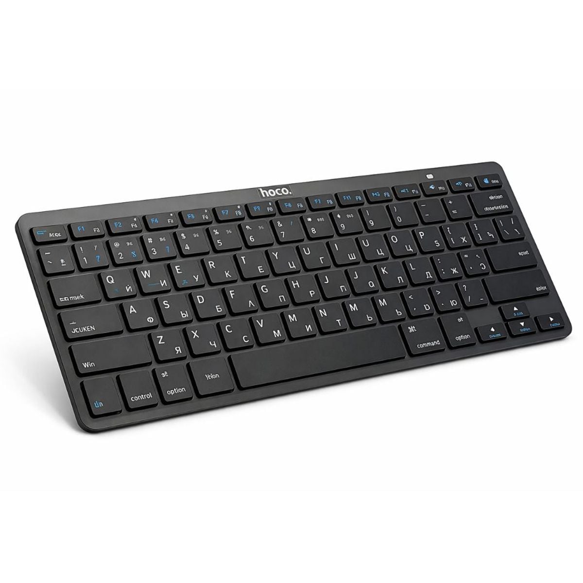 TECLADO INALÁMBRICO HOCO DI18 BLUETOOTH 5.0 Y 2.4G RECARGABLE PARA PC LAPTOP TABLET Y CELULAR - 1