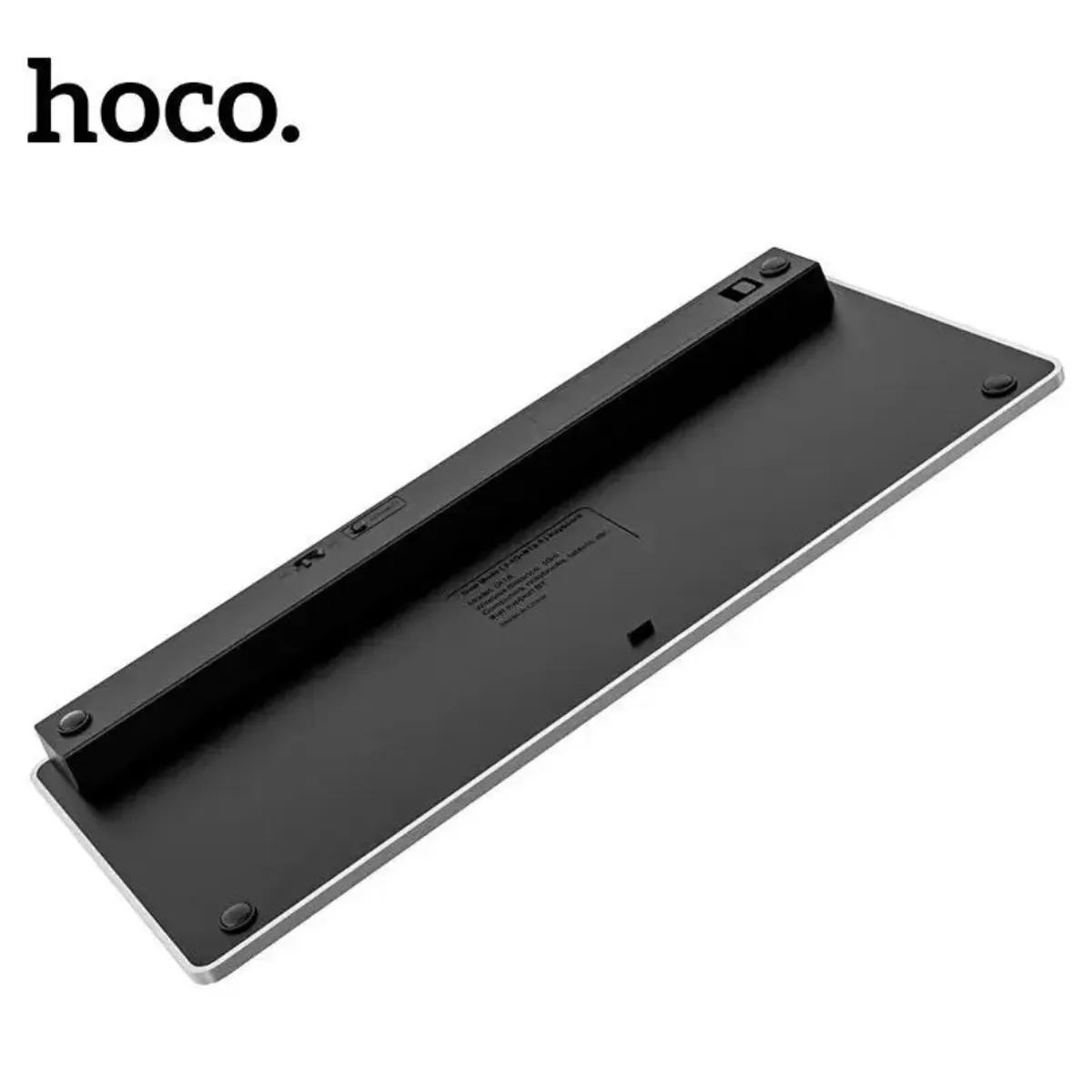 TECLADO INALÁMBRICO HOCO DI18 BLUETOOTH 5.0 Y 2.4G RECARGABLE PARA PC LAPTOP TABLET Y CELULAR - 8