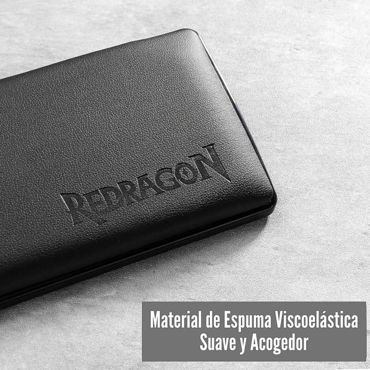 REPOSAMUÑECAS GAMER REDRAGON METEOR S 28.9 CM PARA TECLADO TKL CON ESPUMA VISCOELÁSTICA - 6