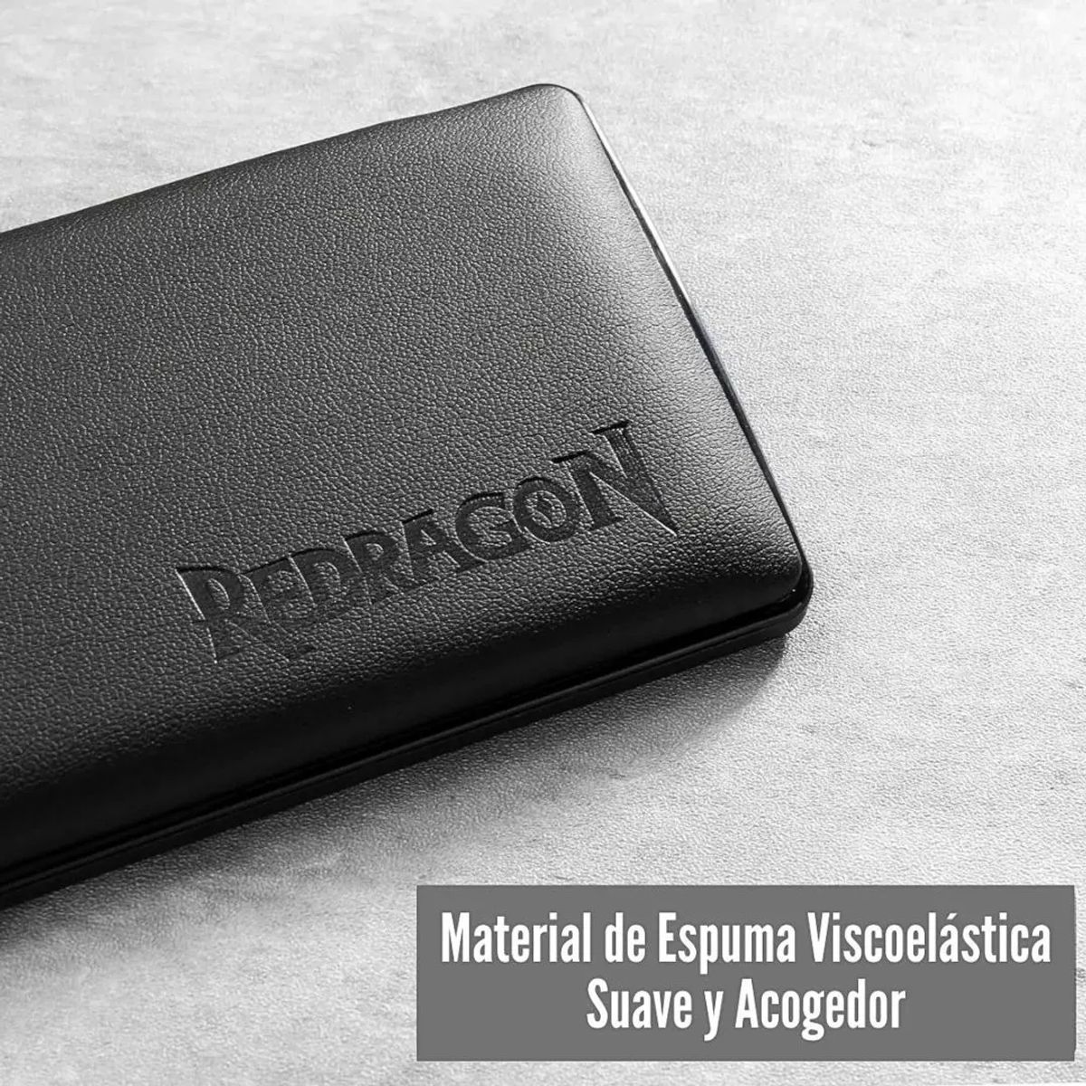 REPOSAMUÑECAS GAMER REDRAGON METEOR M 35.9 CM PARA TECLADO TKL CON ESPUMA VISCOELÁSTICA - 6