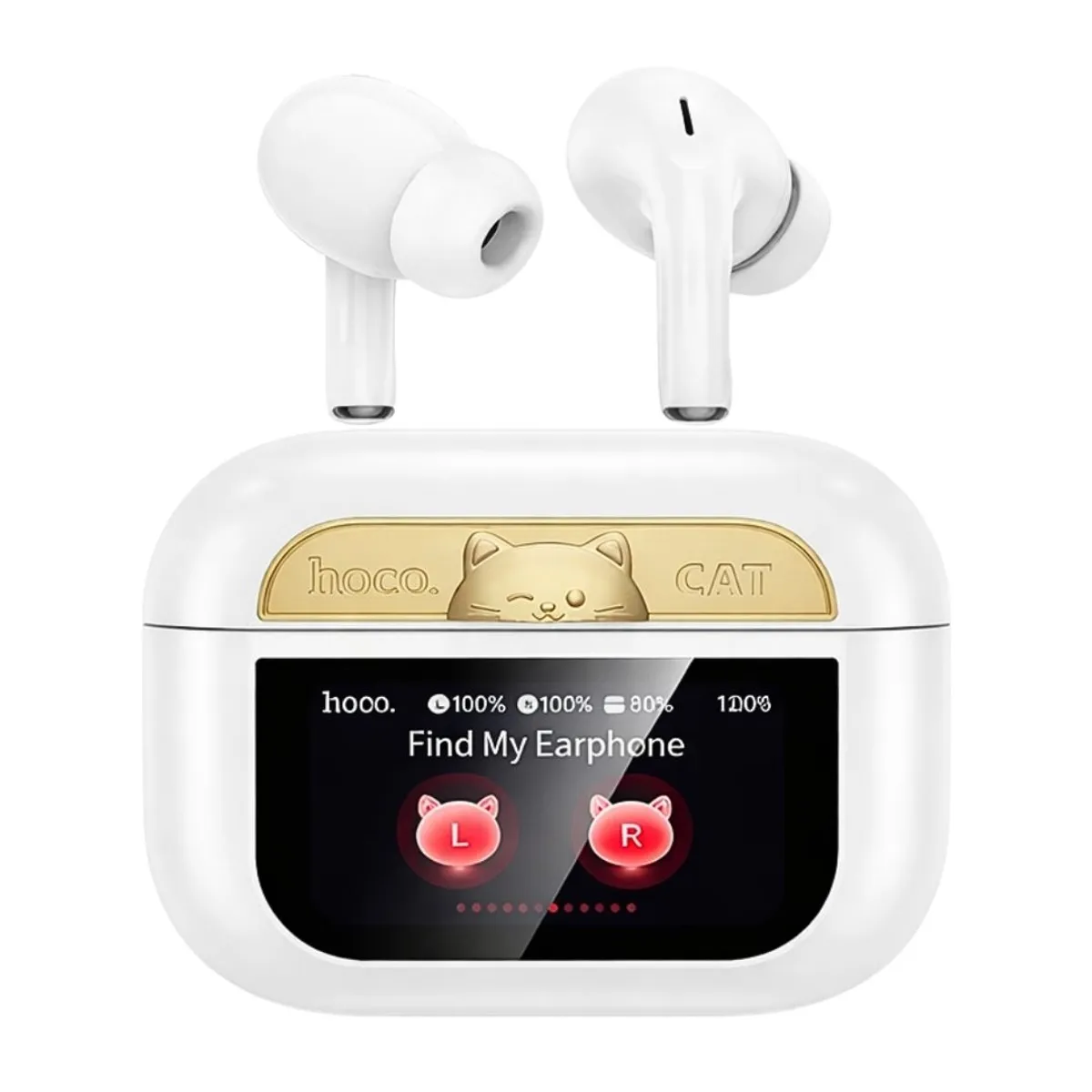 AUDÍFONOS BLUETOOTH HOCO EW88 TWS CON ANC PANTALLA TÁCTIL LCD Y BLUETOOTH 5.4 - 1
