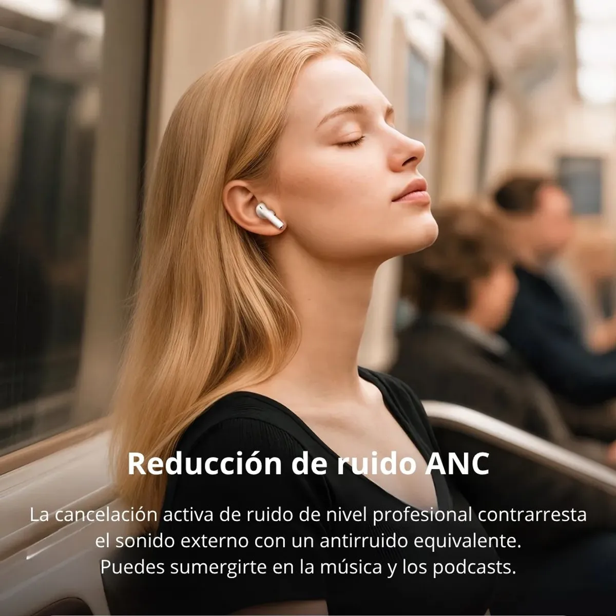 AUDÍFONOS BLUETOOTH HOCO EW88 TWS CON ANC PANTALLA TÁCTIL LCD Y BLUETOOTH 5.4 - 4
