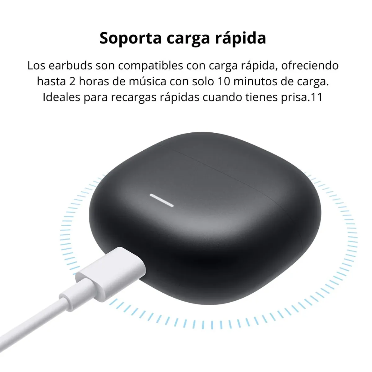 AUDÍFONOS BLUETOOTH REDMI BUDS 8 LITE ANC 42DB 36 HORAS BLUETOOTH 5.4 Y IA - 8