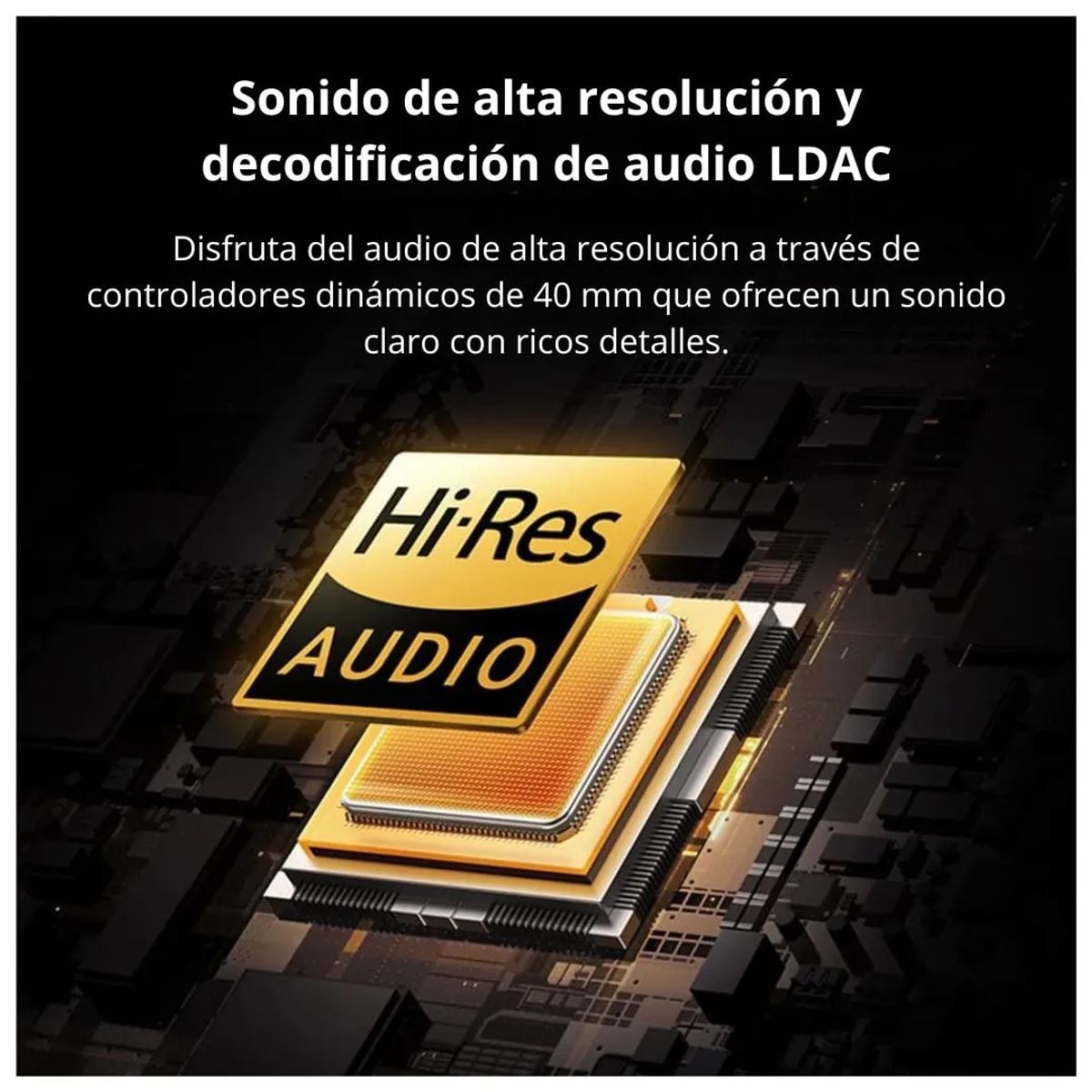 AUDÍFONOS BLUETOOTH 6.0 UGREEN STUDIO PRO HP206 CON CANCELACIÓN DE RUIDO ANC 120H - 2