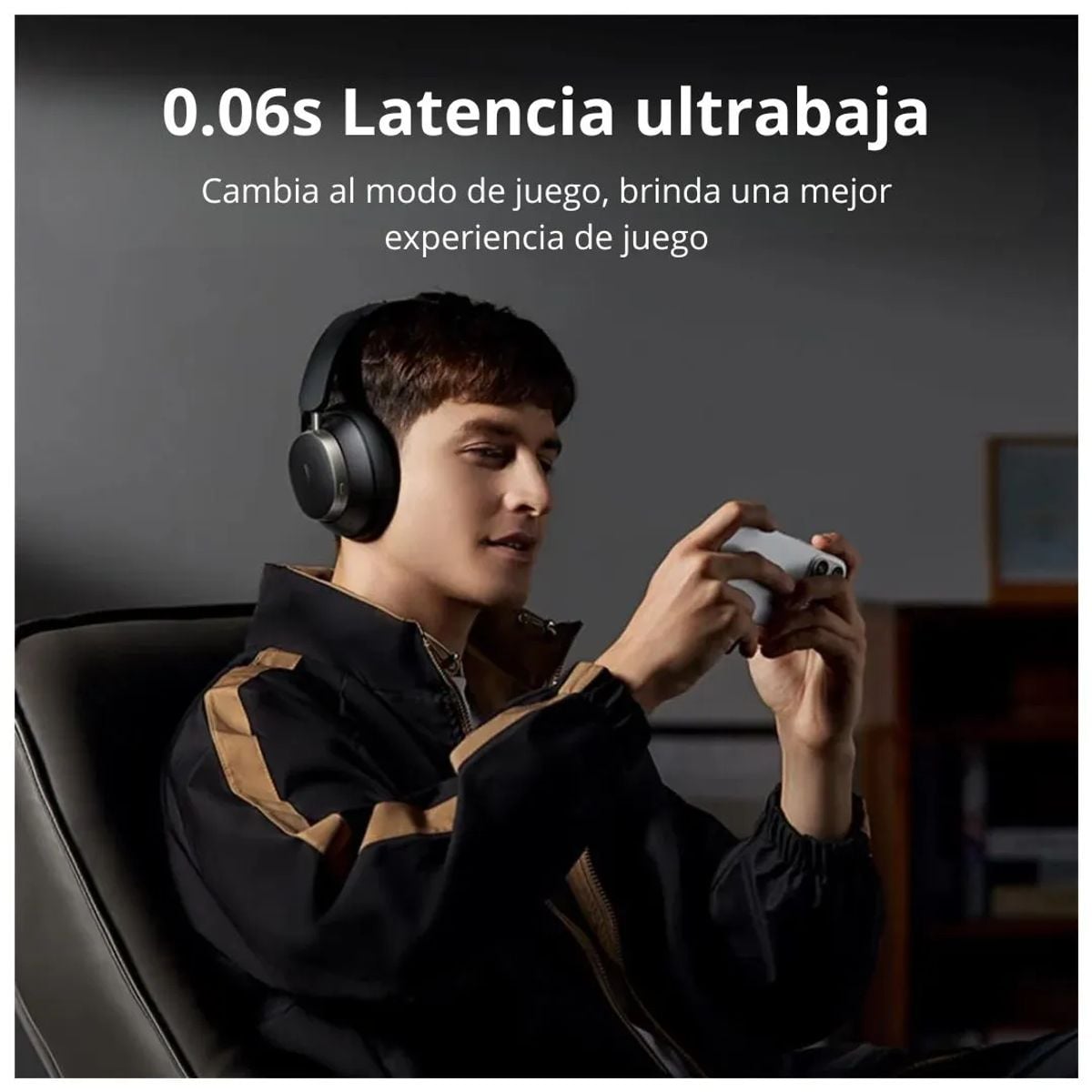AUDÍFONOS BLUETOOTH 6.0 UGREEN STUDIO PRO HP206 CON CANCELACIÓN DE RUIDO ANC 120H - 6