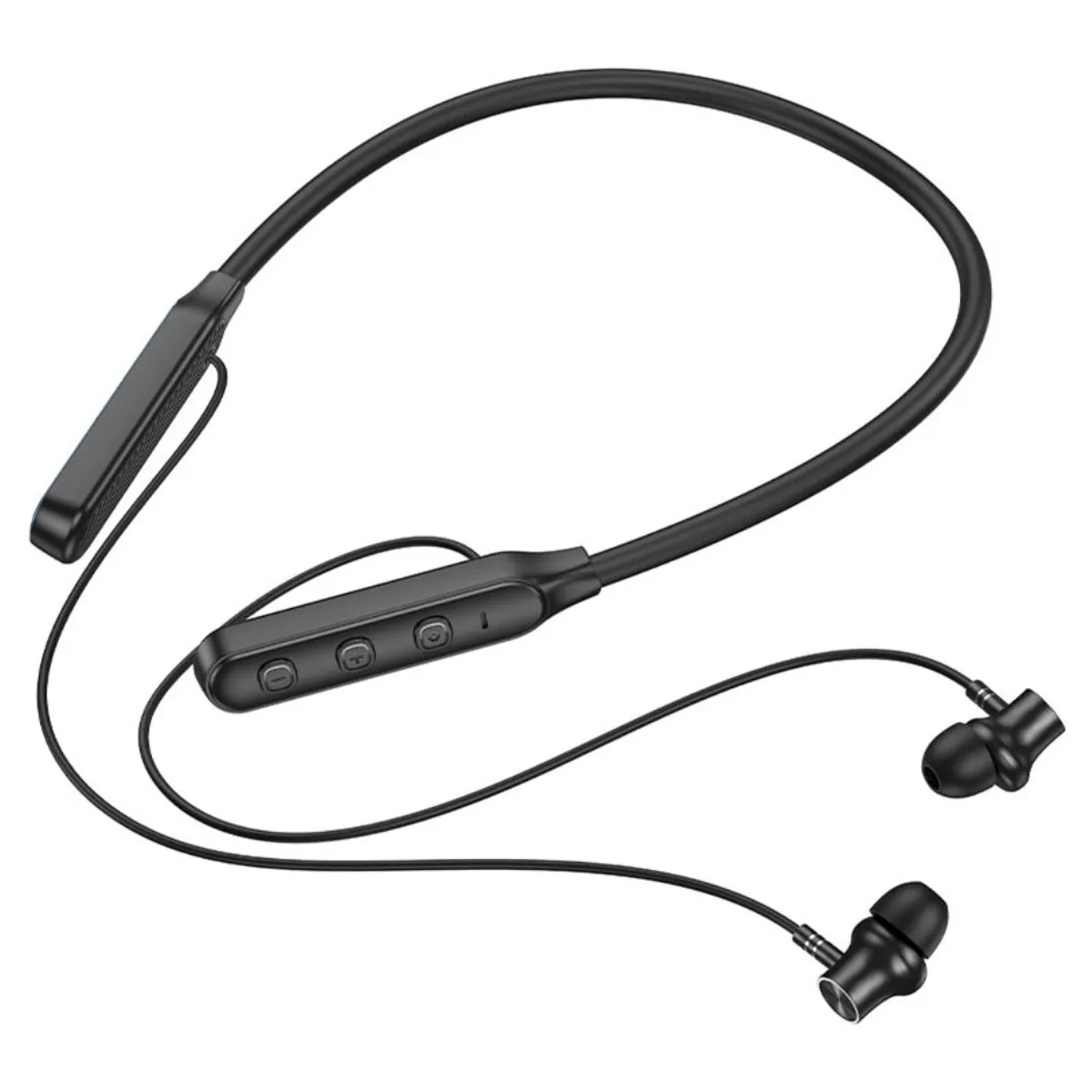 AUDÍFONOS BLUETOOTH DE CUELLO HOCO ES74 30 HORAS PARA LLAMADAS VIBRACIÓN Y USB-C - 6
