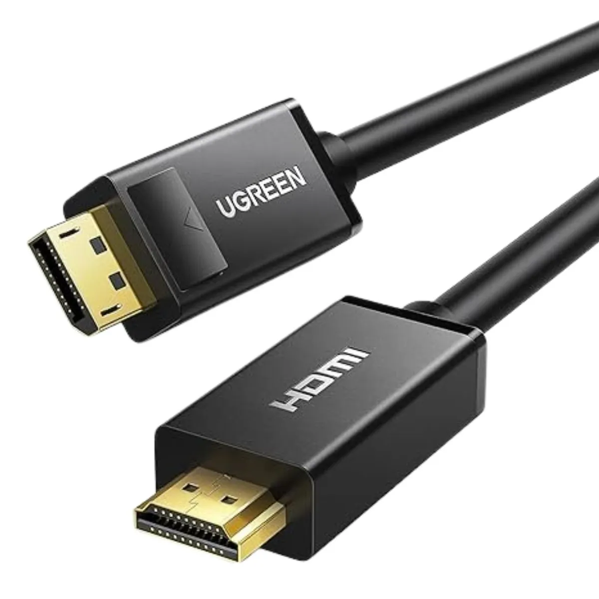 CABLE DISPLAYPORT A HDMI UGREEN DP101 3M 4K 30HZ PARA MONITOR TV PROYECTOR Y LAPTOP - 1