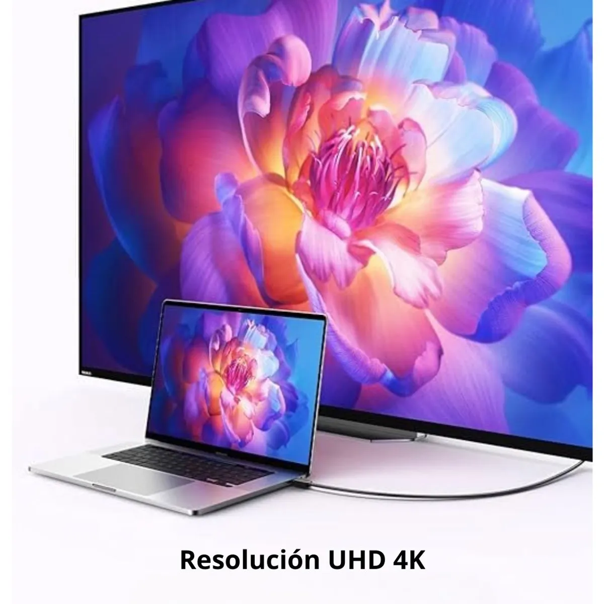 CABLE DISPLAYPORT A HDMI UGREEN DP101 3M 4K 30HZ PARA MONITOR TV PROYECTOR Y LAPTOP - 4