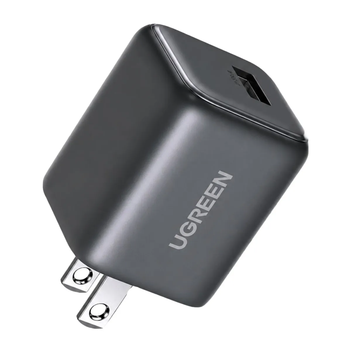 CARGADOR UGREEN X518 18W USB-A GAN CARGA RÁPIDA QC 3.0 PARA CELULAR Y TABLET - 1