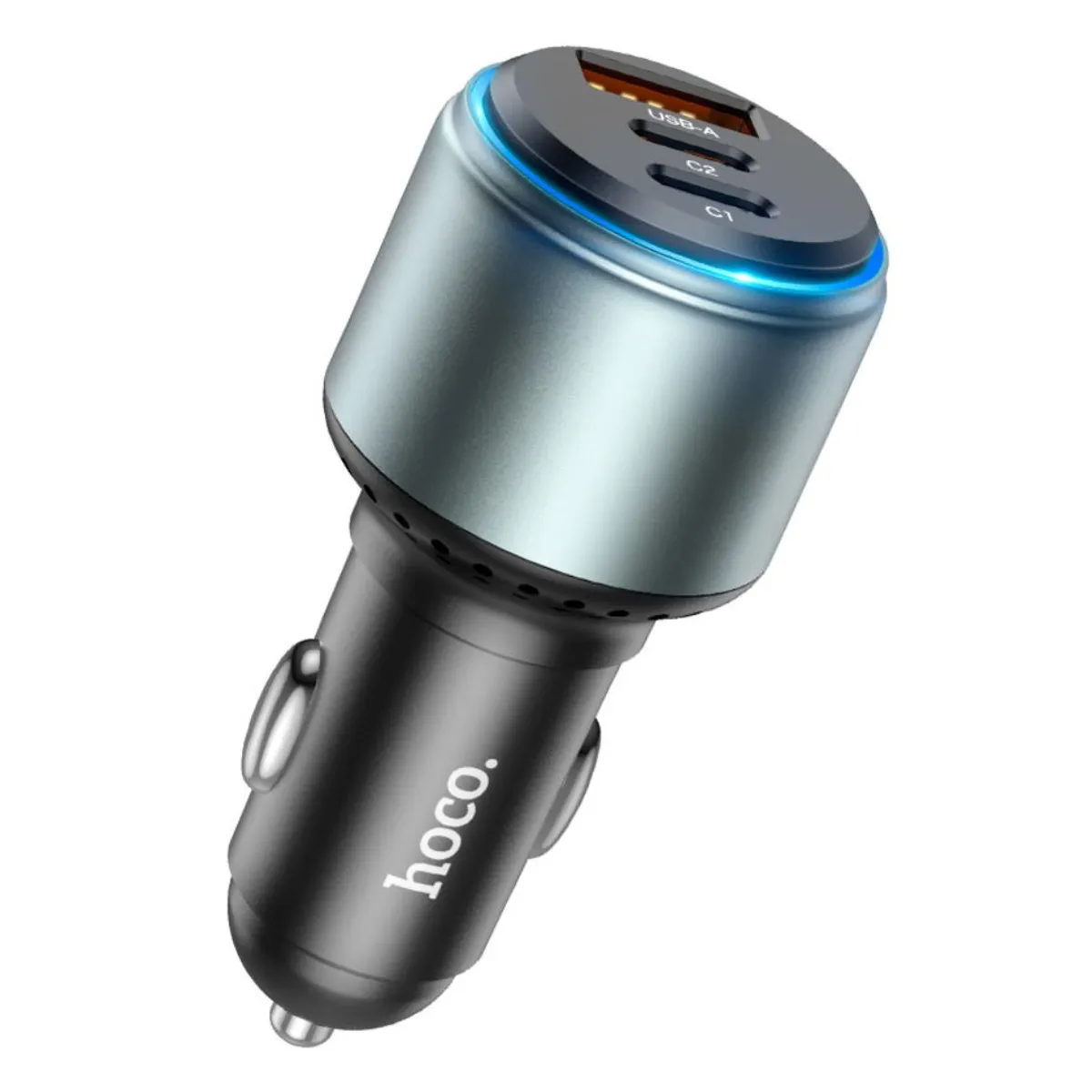 CARGADOR PARA AUTO HOCO NZ9 95W PD 65W TRIPLE PUERTO USB-C PARA LAPTOP Y CELULAR - 5