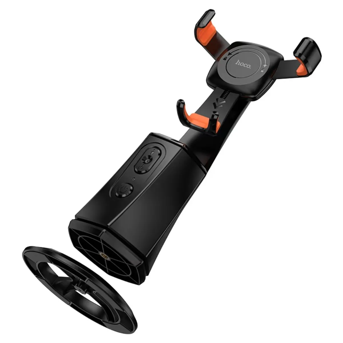 SOPORTE INTELIGENTE HOCO K26 PARA CELULAR CON SEGUIMIENTO FACIAL 360° Y GESTOS - 5