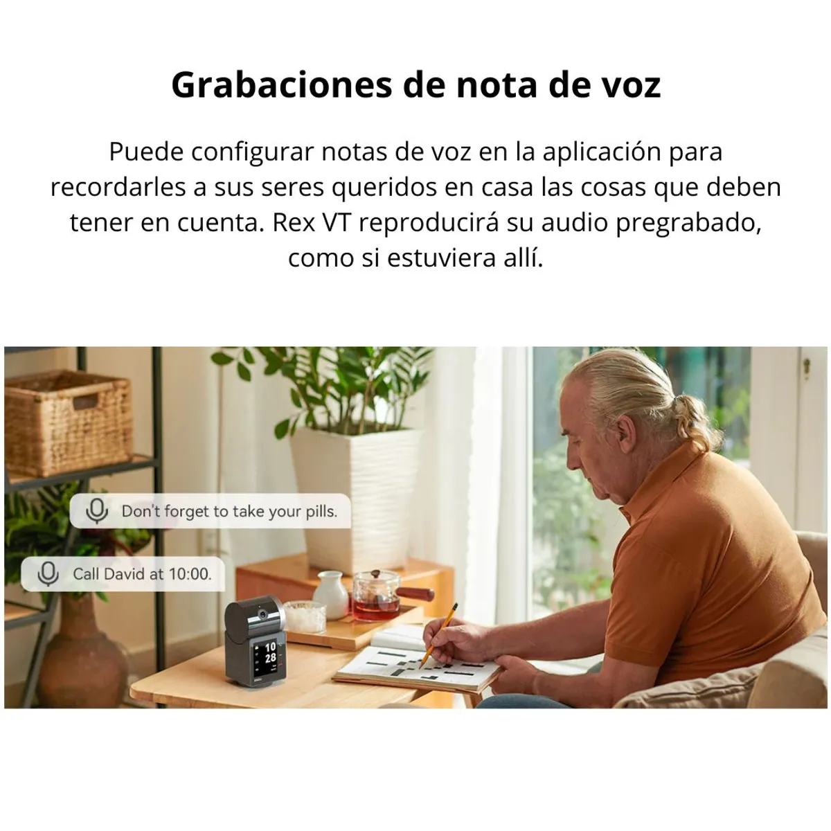 CÁMARA DE SEGURIDAD WIFI IMOU REX VT 3K 5MP 360° CON VIDEOLLAMADA Y AUDIO BIDIRECCIONAL - 5