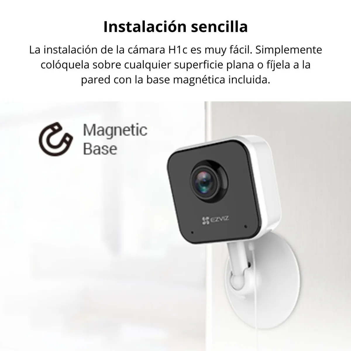 CÁMARA WIFI INTERIOR EZVIZ H1C 1080P CON AUDIO BIDIRECCIONAL VISIÓN NOCTURNA Y ALEXA - 6