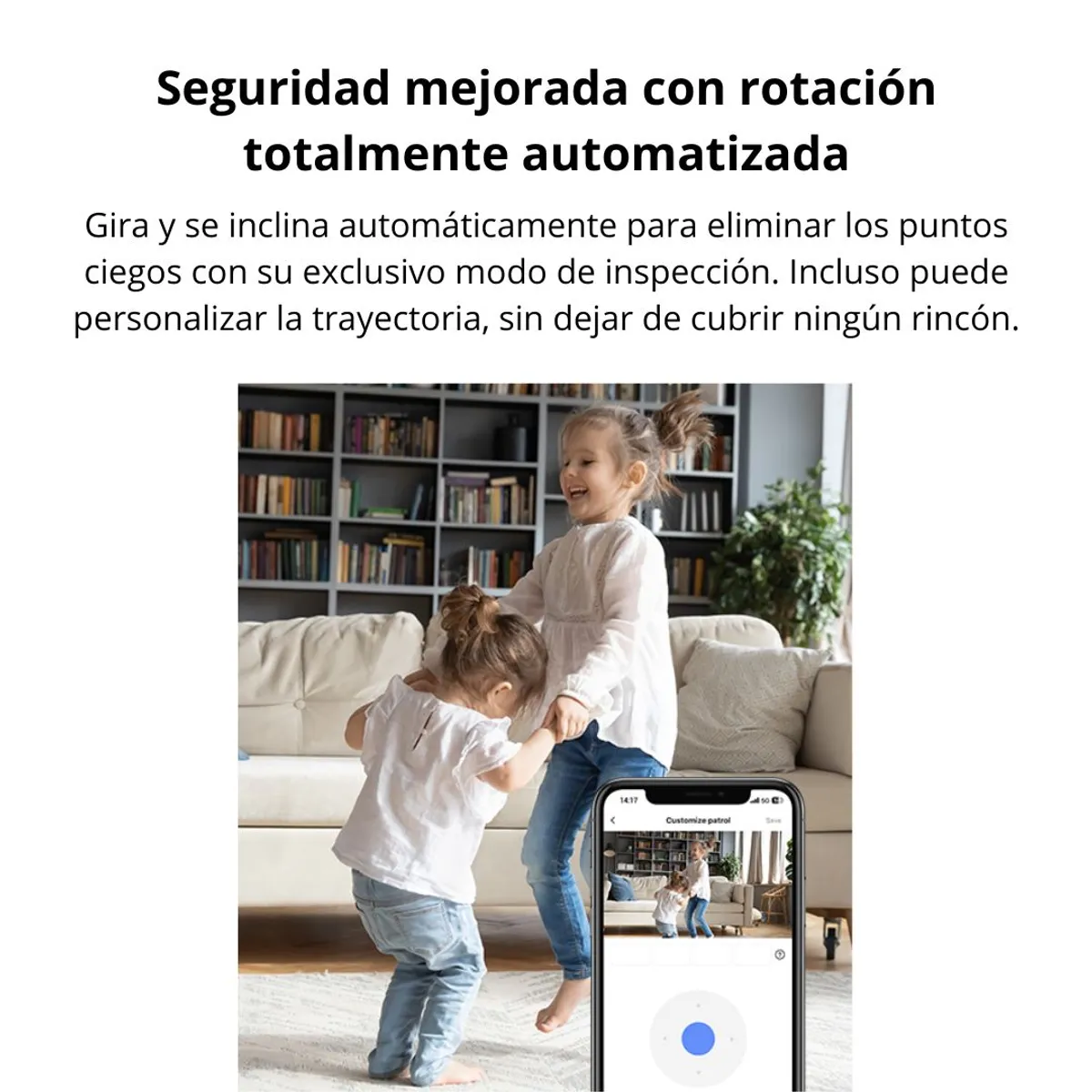 CÁMARA WIFI INTERIOR EZVIZ H6C PRO 3K PTZ CON SEGUIMIENTO IA AUDIO Y VISIÓN NOCTURNA COLOR - 3