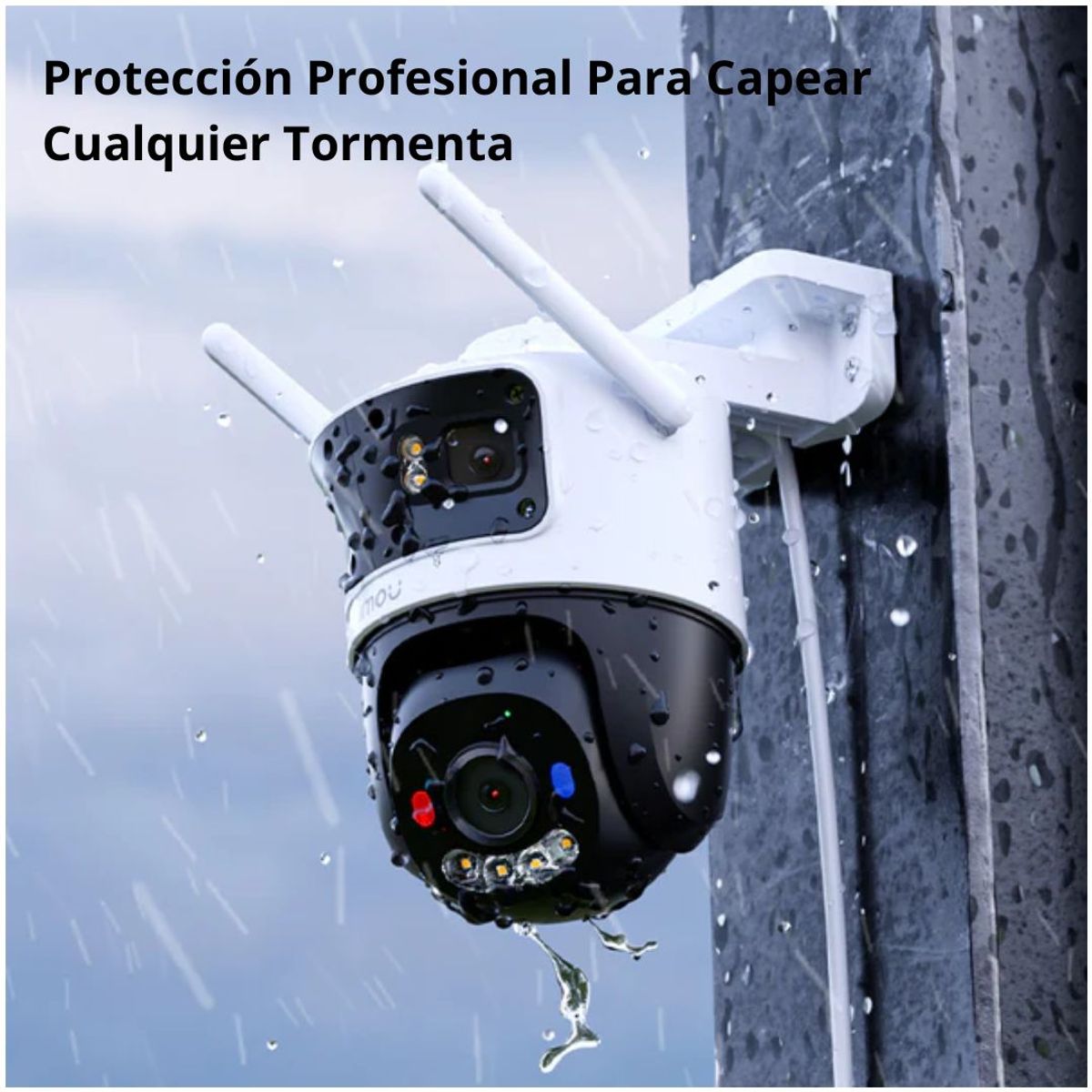 CÁMARA DE SEGURIDAD WIFI EXTERIOR IMOU CRUISER TRIPLE 11MP 3 LENTES PTZ VISIÓN NOCTURNA COLOR IA - 8