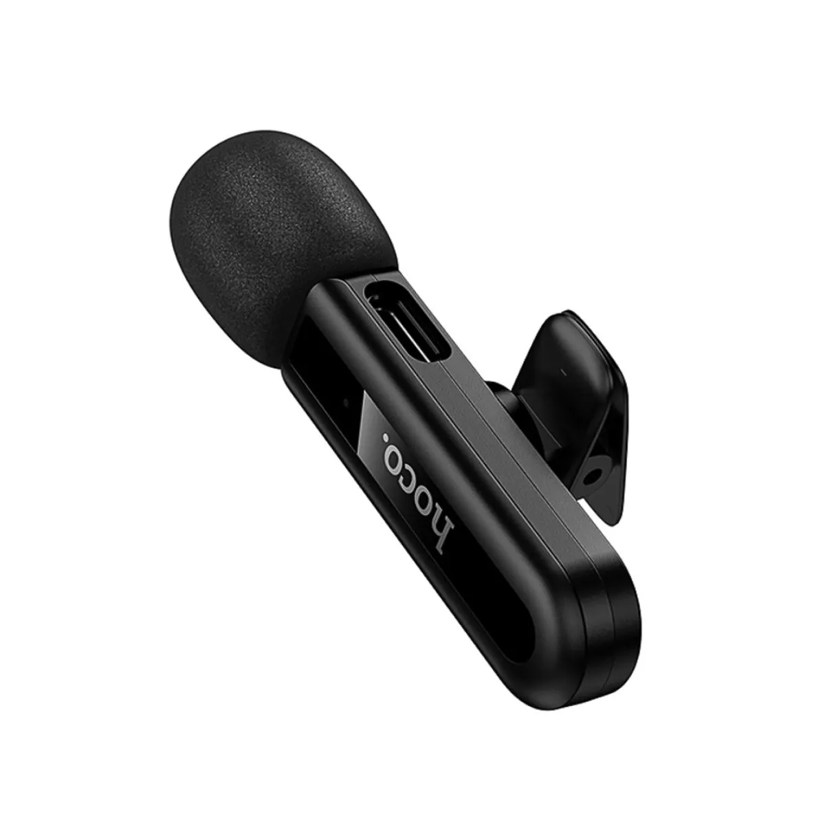 MICRÓFONO SOLAPERO INALÁMBRICO HOCO L20 FAIR USB-C CON REDUCCIÓN DE RUIDO Y PLUG AND PLAY - 4