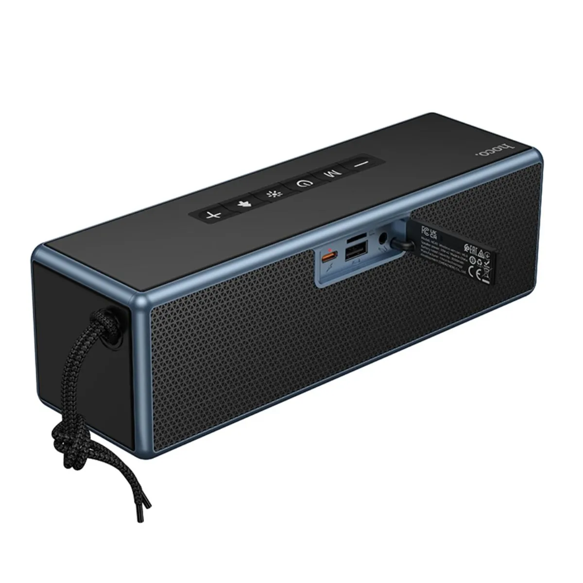 PARLANTE BLUETOOTH HOCO HC40 20W TWS FM USB TF AUX CON LUCES RGB Y BLUETOOTH 5.4 - 2