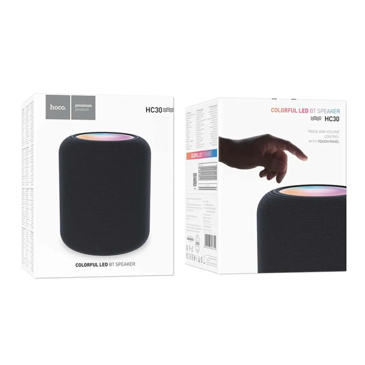 PARLANTE BLUETOOTH HOCO HC30 5W FM USB TF TWS CON LUCES LED Y BLUETOOTH 5.4 - 2