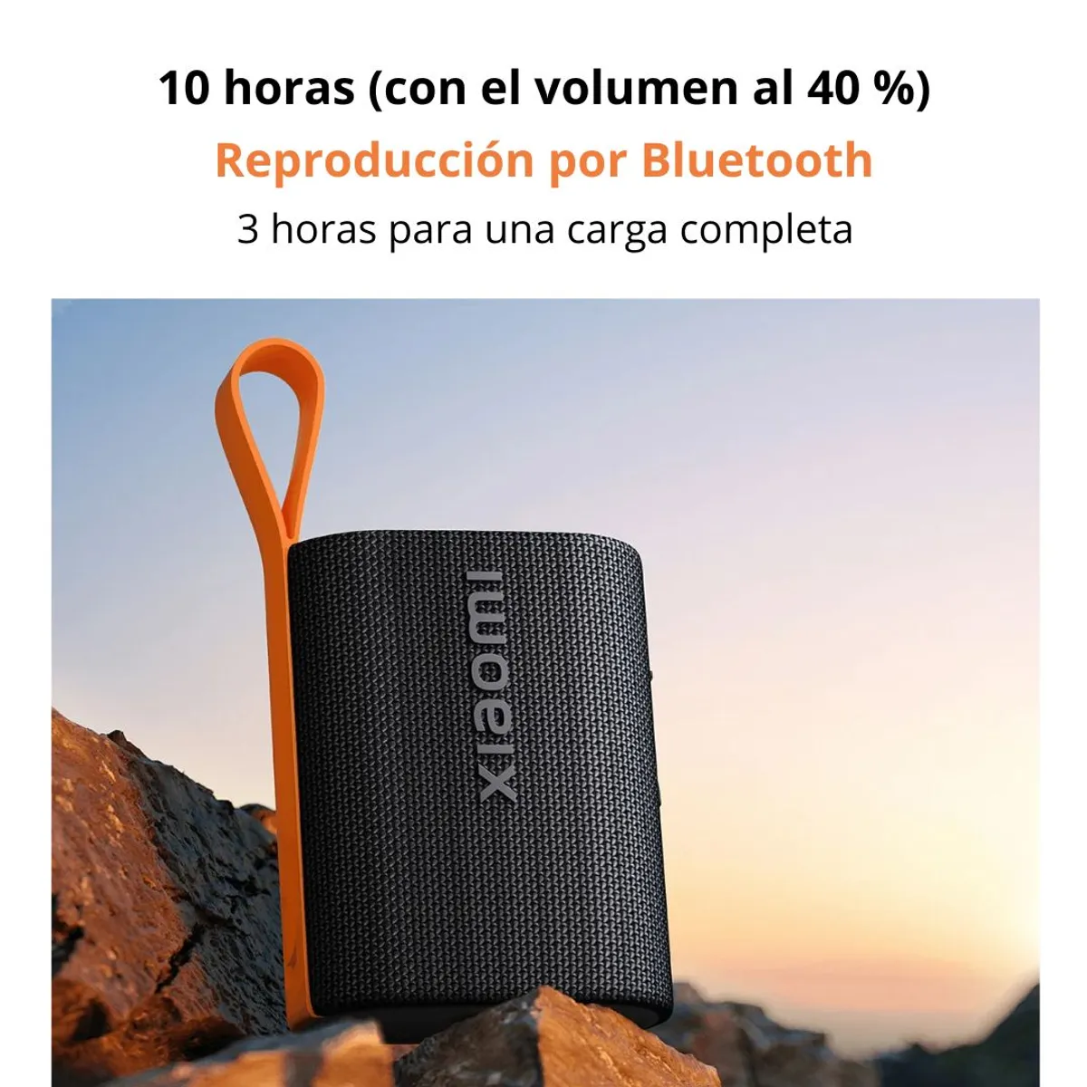 PARLANTE BLUETOOTH XIAOMI SOUND POCKET 5W IP67 TWS BATERÍA 10 HORAS Y MICRÓFONO - 2