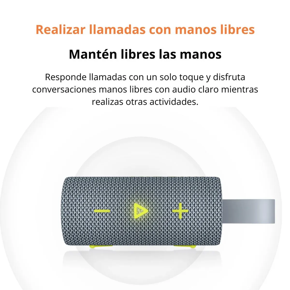 PARLANTE BLUETOOTH XIAOMI SOUND POCKET 5W IP67 TWS BATERÍA 10 HORAS Y MICRÓFONO - 6