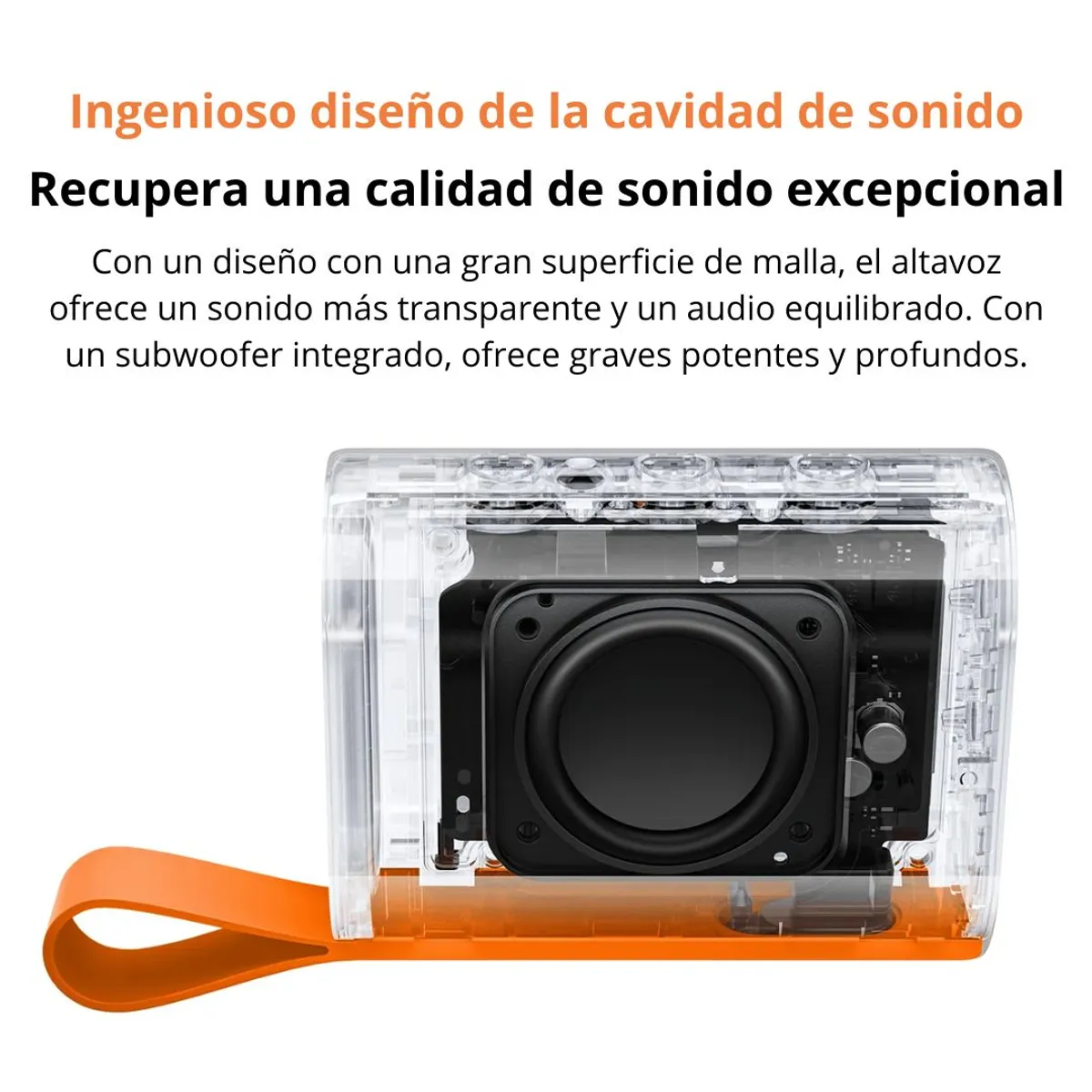 PARLANTE BLUETOOTH XIAOMI SOUND POCKET 5W IP67 TWS BATERÍA 10 HORAS Y MICRÓFONO - 7