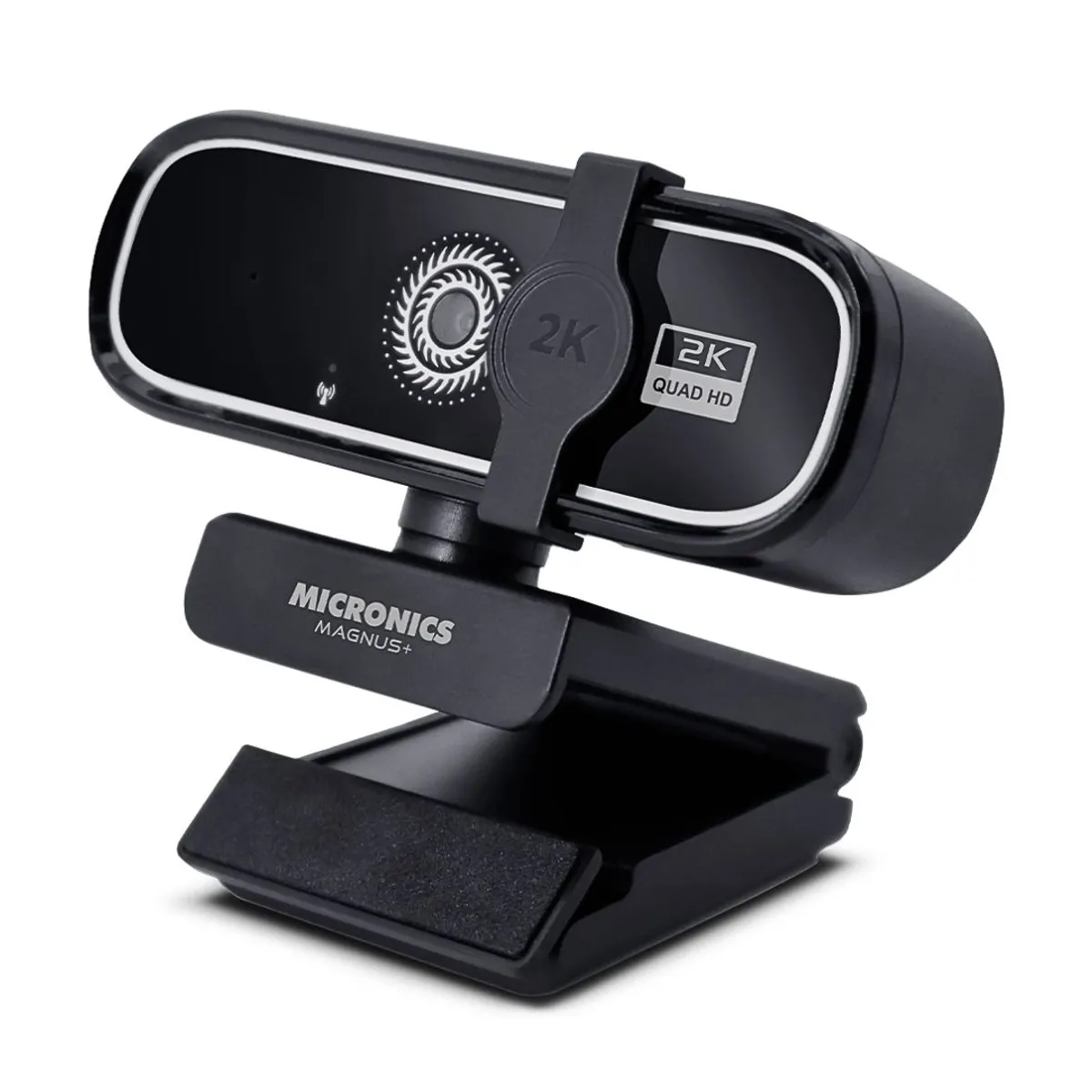 CÁMARA WEB MICRONICS MAGNUS+ 2K 5MP USB CON MICRÓFONO Y TRÍPODE - 1