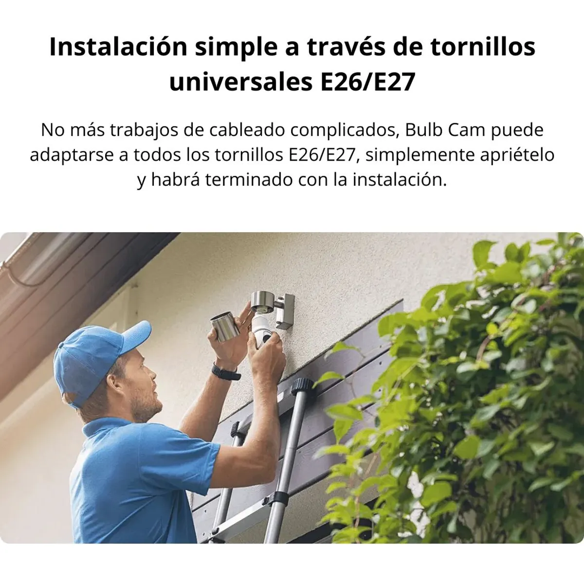 FOCO CÁMARA WIFI IMOU BULB CAM 3MP 2K E27 360° VISIÓN NOCTURNA COLOR IA AUDIO BIDIRECCIONAL ALEXA - 4