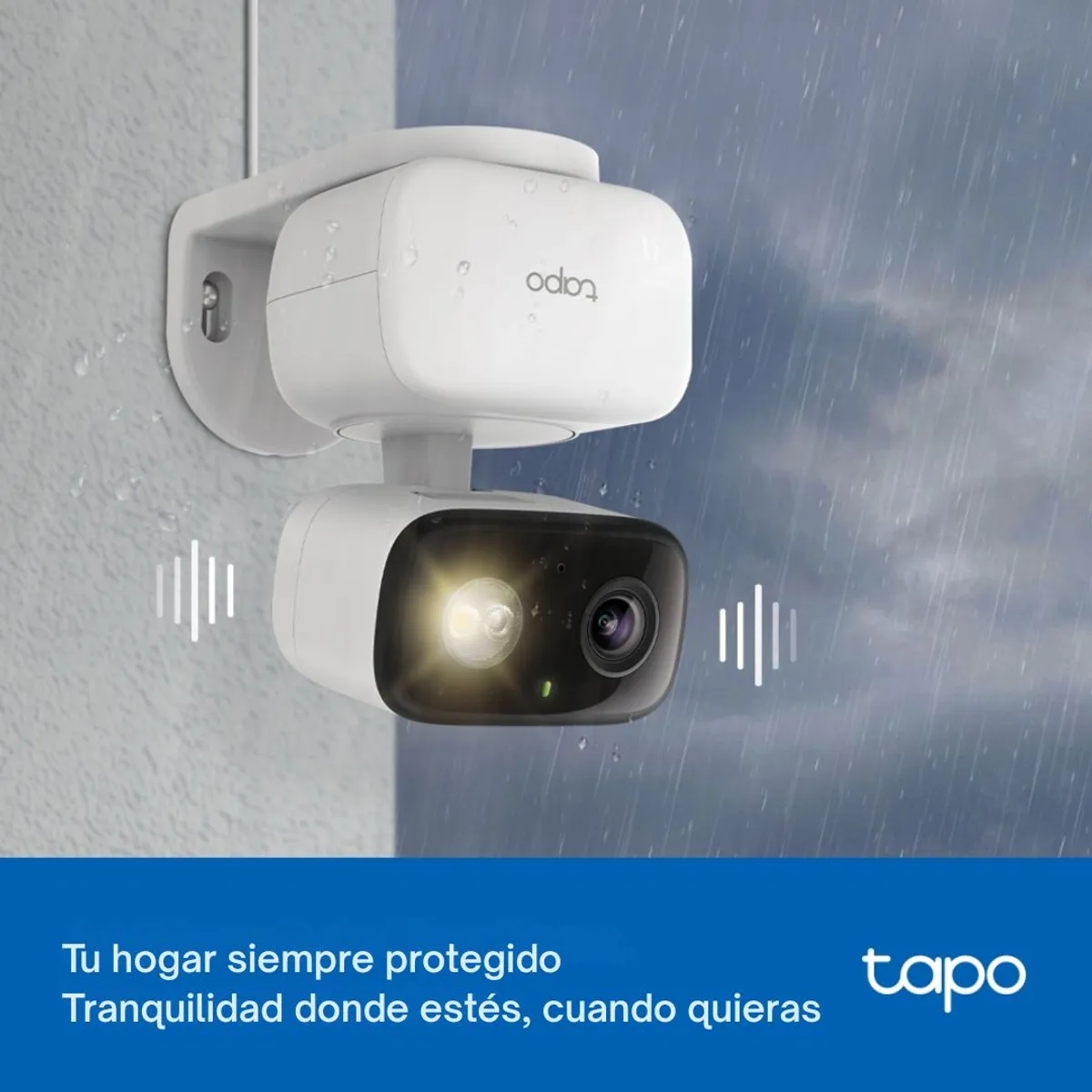 CÁMARA WIFI TP-LINK TAPO C206 INTERIOR EXTERIOR 1080P 360° CON VISIÓN NOCTURNA COLOR - 5