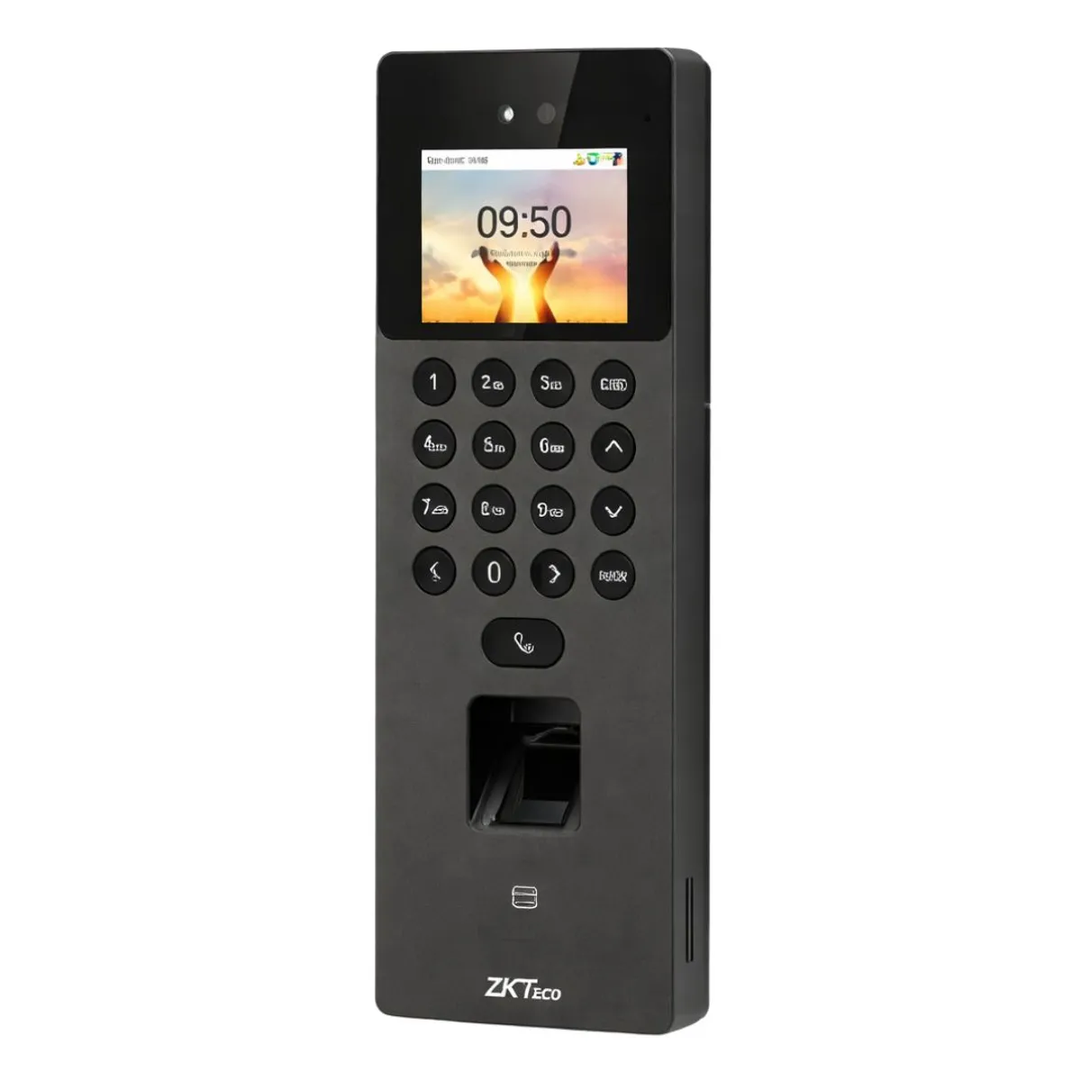 CONTROL DE ACCESO FACIAL ZKTECO SENSEFACE 2A CON HUELLA TARJETA RFID Y VIDEOPORTERO IP - 4