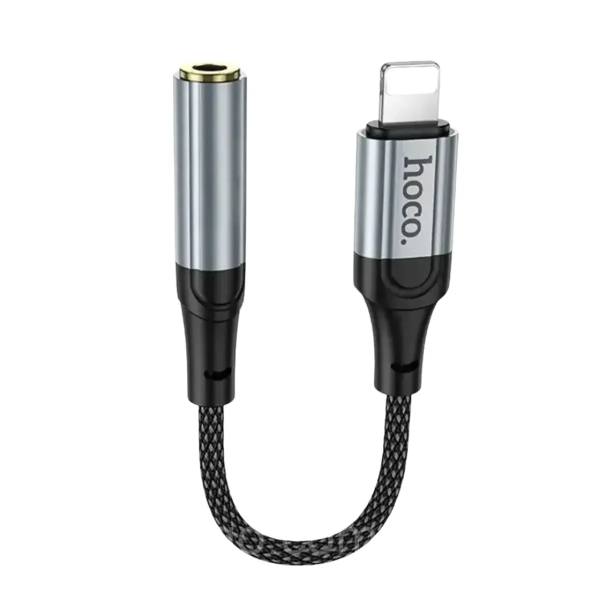ADAPTADOR LIGHTNING A JACK 3.5MM HOCO LS36A PARA IPHONE AUDÍFONOS Y LLAMADAS - 6