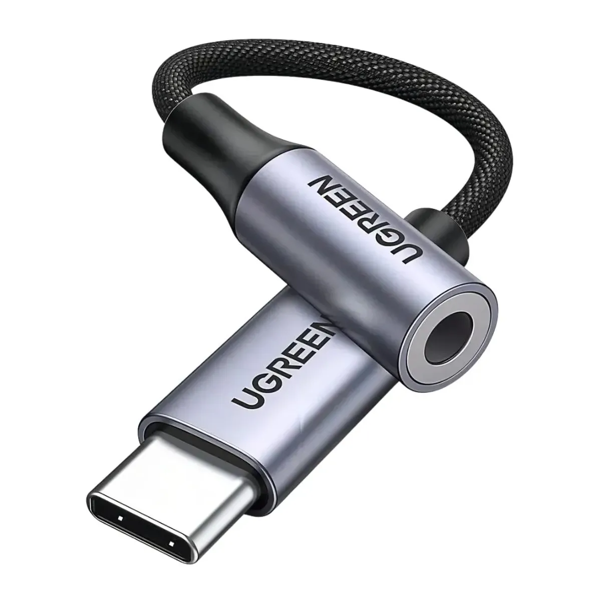 ADAPTADOR USB-C A JACK 3.5MM UGREEN AV161 DAC PARA AUDÍFONOS Y MICRÓFONO - 1