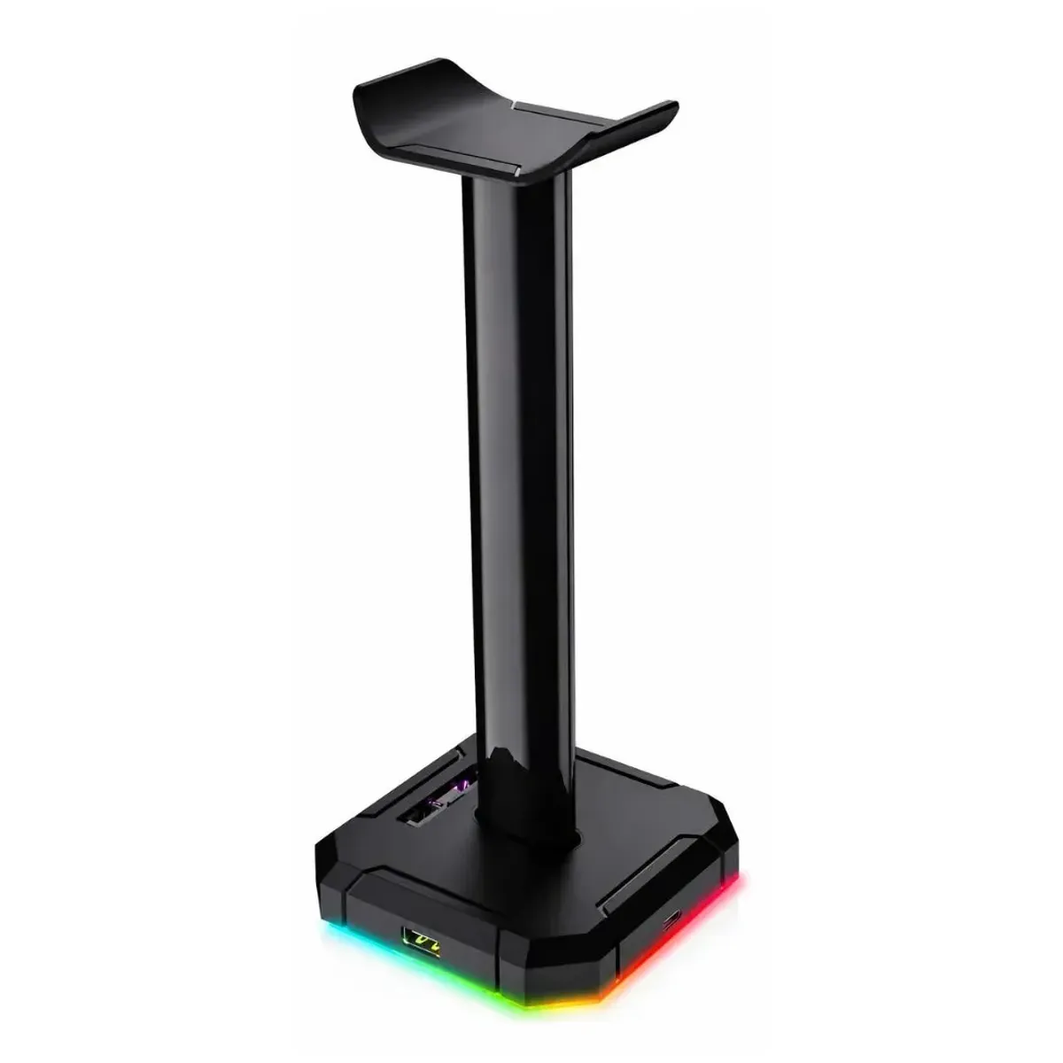 SOPORTE PARA AUDÍFONOS GAMER REDRAGON SCEPTER PRO RGB HUB USB 4 PUERTOS - 1