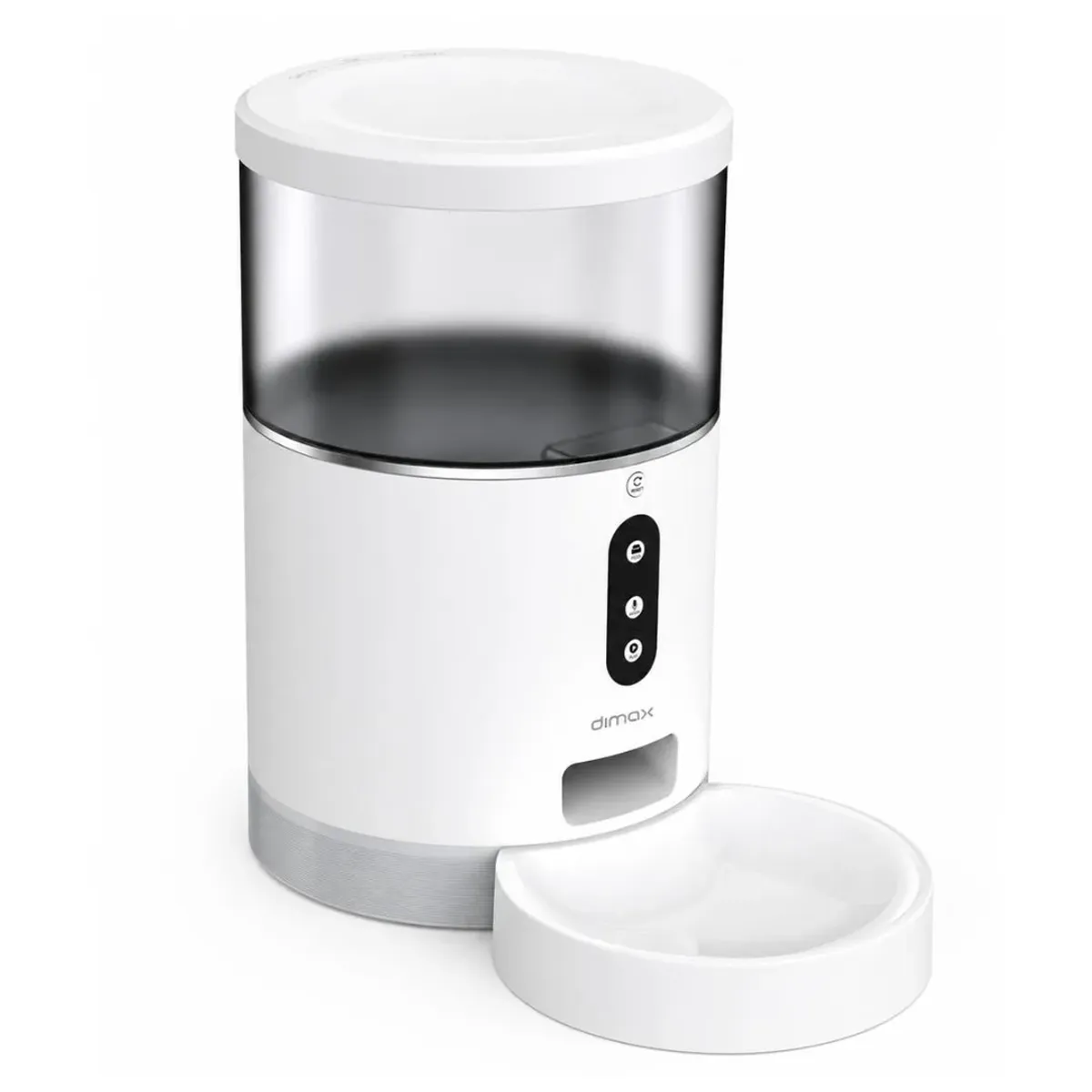 DISPENSADOR AUTOMÁTICO DE COMIDA PARA MASCOTAS DIMAX G110 WIFI 4L CON APP ALEXA Y GOOGLE ASSISTANT - 1