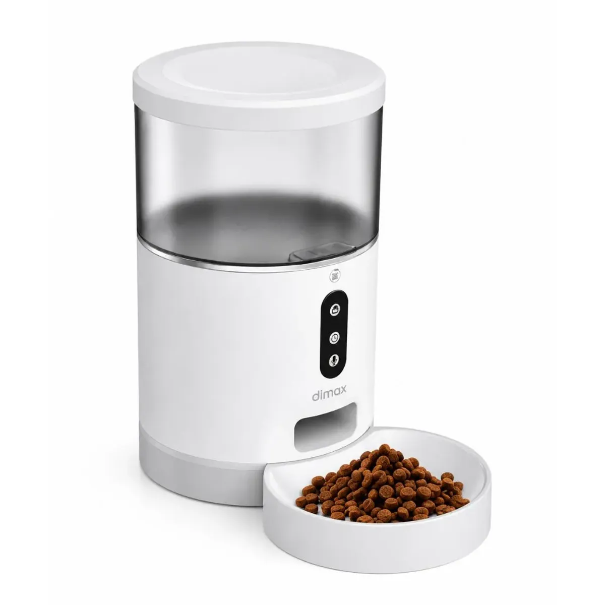 DISPENSADOR AUTOMÁTICO DE COMIDA PARA MASCOTAS DIMAX G110 WIFI 4L CON APP ALEXA Y GOOGLE ASSISTANT - 6