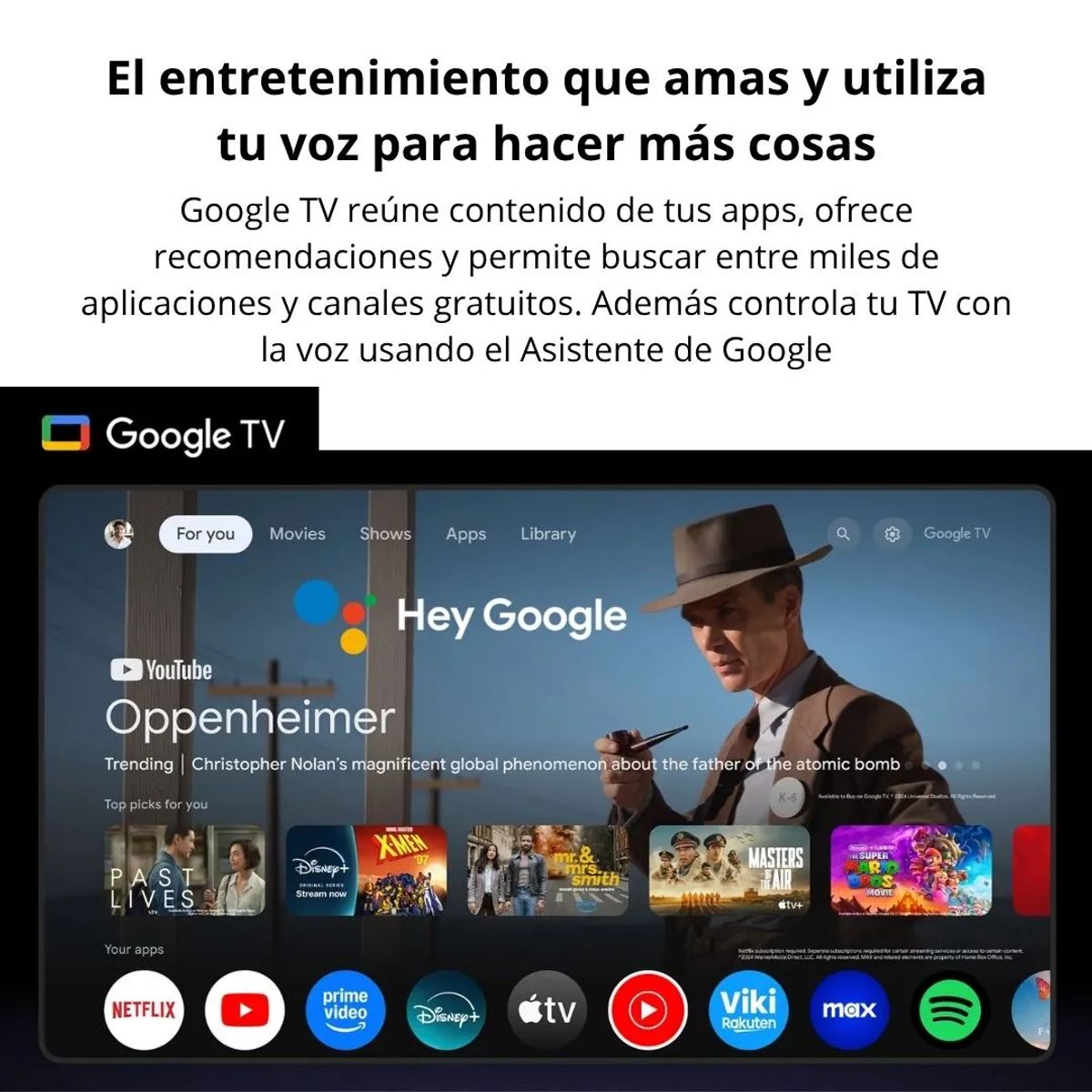 XIAOMI TV STICK 4K 2DA GEN GOOGLE TV WIFI 6 DOLBY VISION NETFLIX - 5
