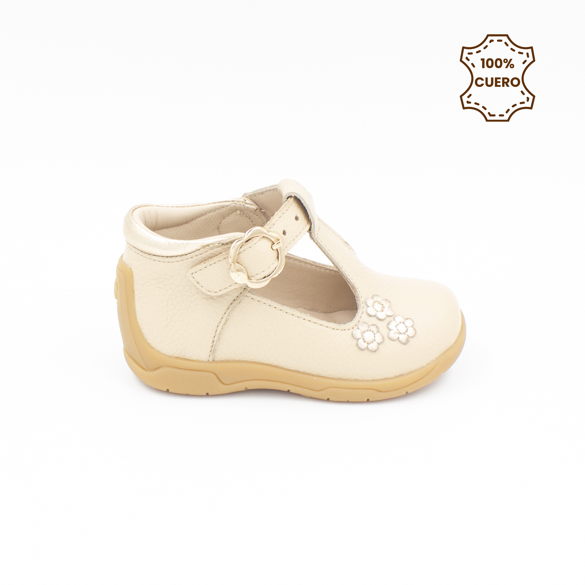 ZAPATILLAS MUJER ZARA CUERO BLANCO - 1
