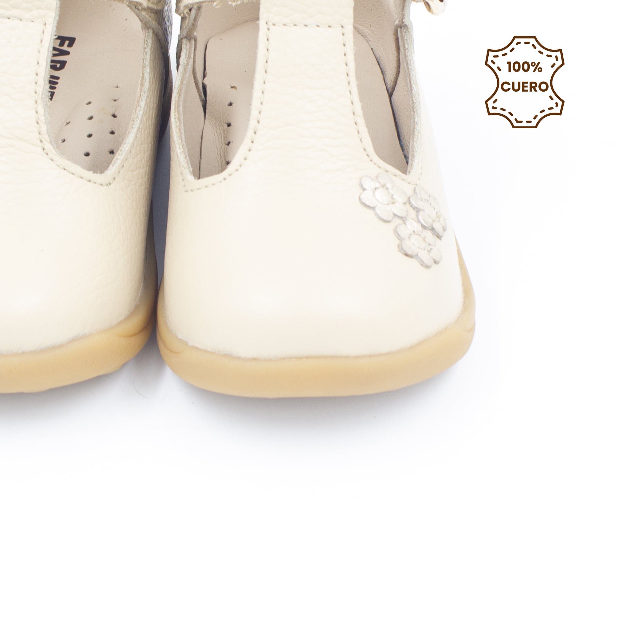 ZAPATILLAS MUJER ZARA CUERO BLANCO - 3