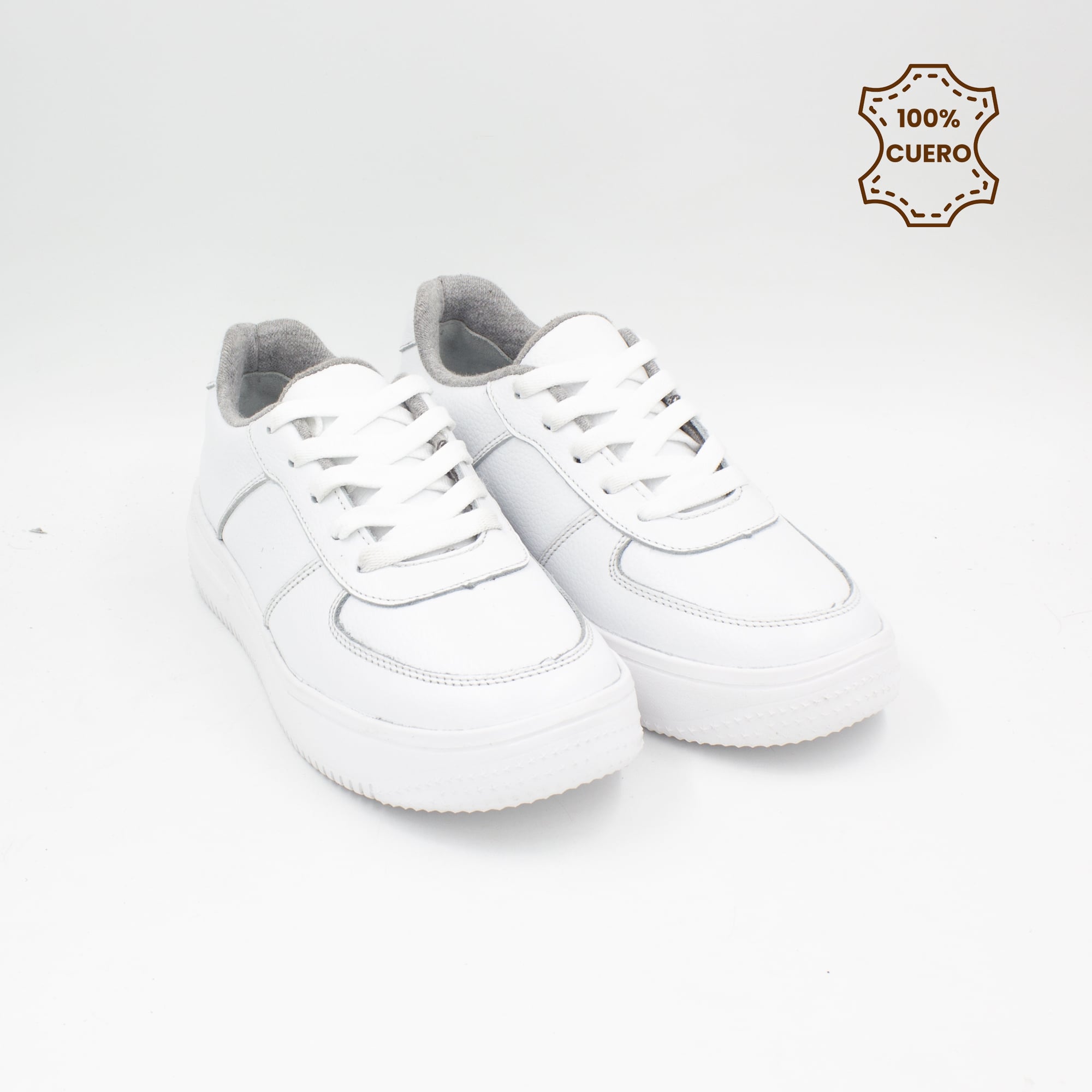 ZAPATOS MOCASINES NIÑA ABRIL CUERO GUINDA - 2