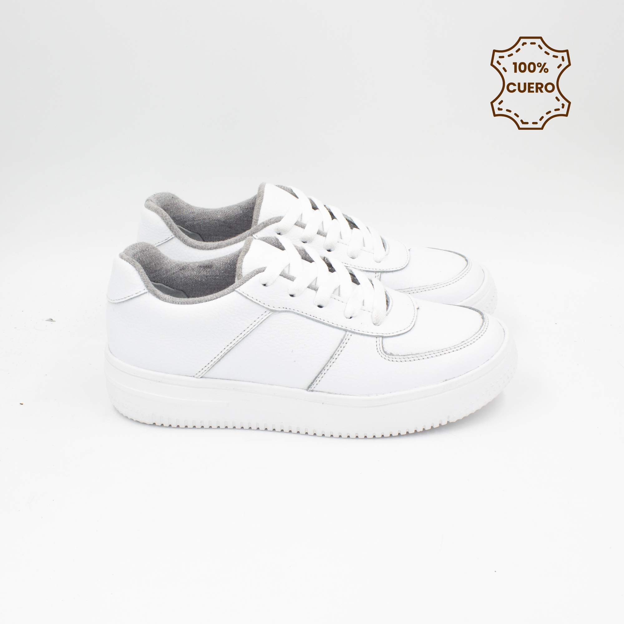 ZAPATOS MOCASINES NIÑA ABRIL CUERO GUINDA - 3
