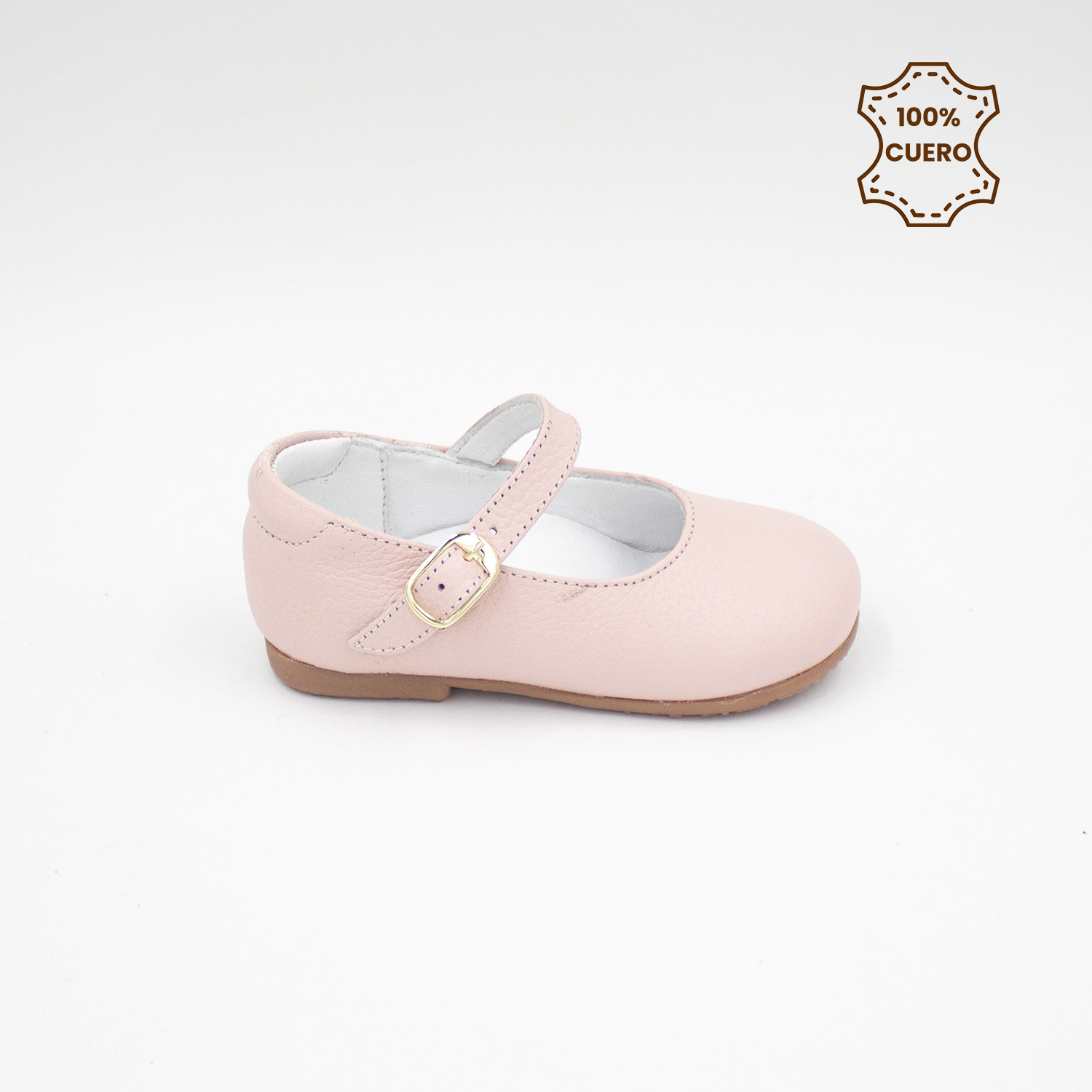 BALLERINAS PRIMEROS PASOS NIÑA ASIA CUERO ROSA - 1