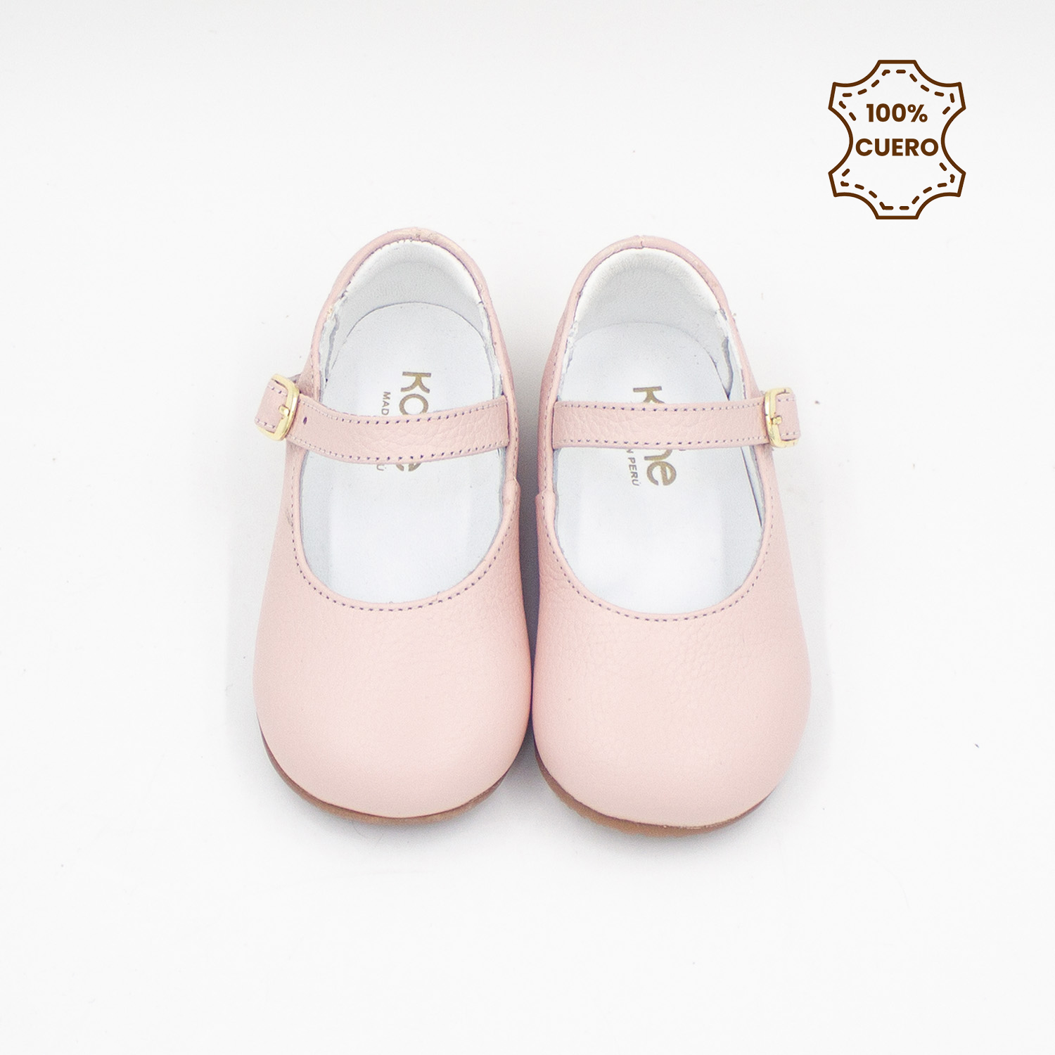 BALLERINAS PRIMEROS PASOS NIÑA ASIA CUERO ROSA - 4