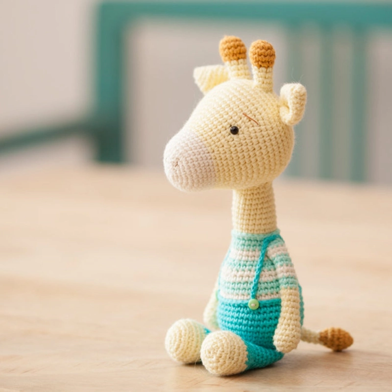 MUÑECO DE APEGO EL CONEJO Y LA LUNA MILO LA JIRAFA - 4