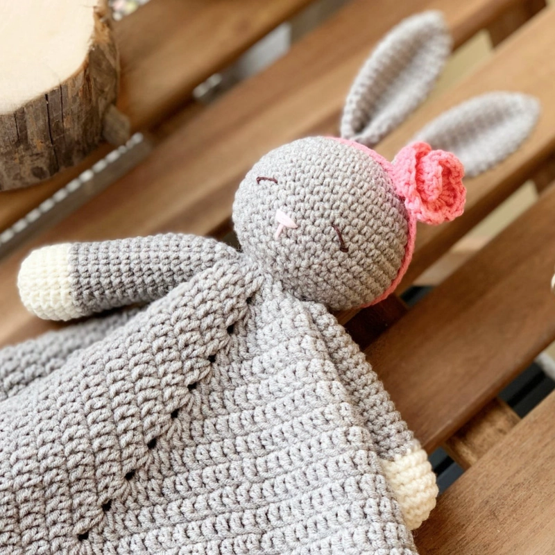 MANTA DE APEGO EL CONEJO Y LA LUNA SLEEPY BUNNY - 3
