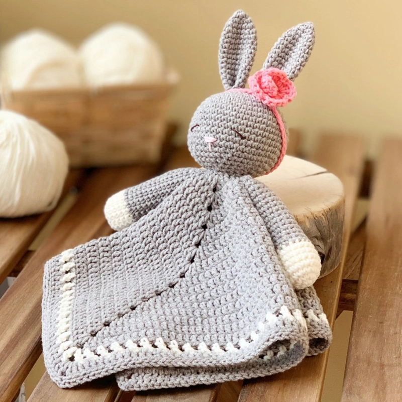MANTA DE APEGO EL CONEJO Y LA LUNA SLEEPY BUNNY - 4