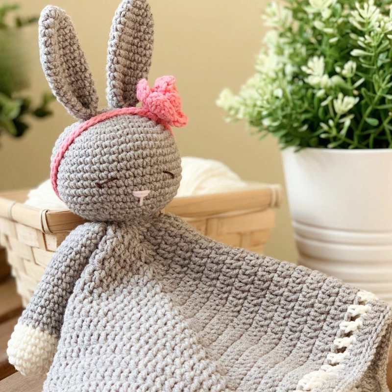 MANTA DE APEGO EL CONEJO Y LA LUNA SLEEPY BUNNY - 6